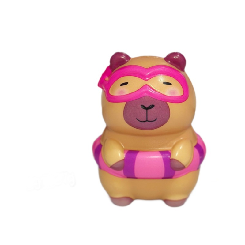 玩具捏捏/爆眼龙/捏捏/儿童玩具/小馒头捏捏白底实物图