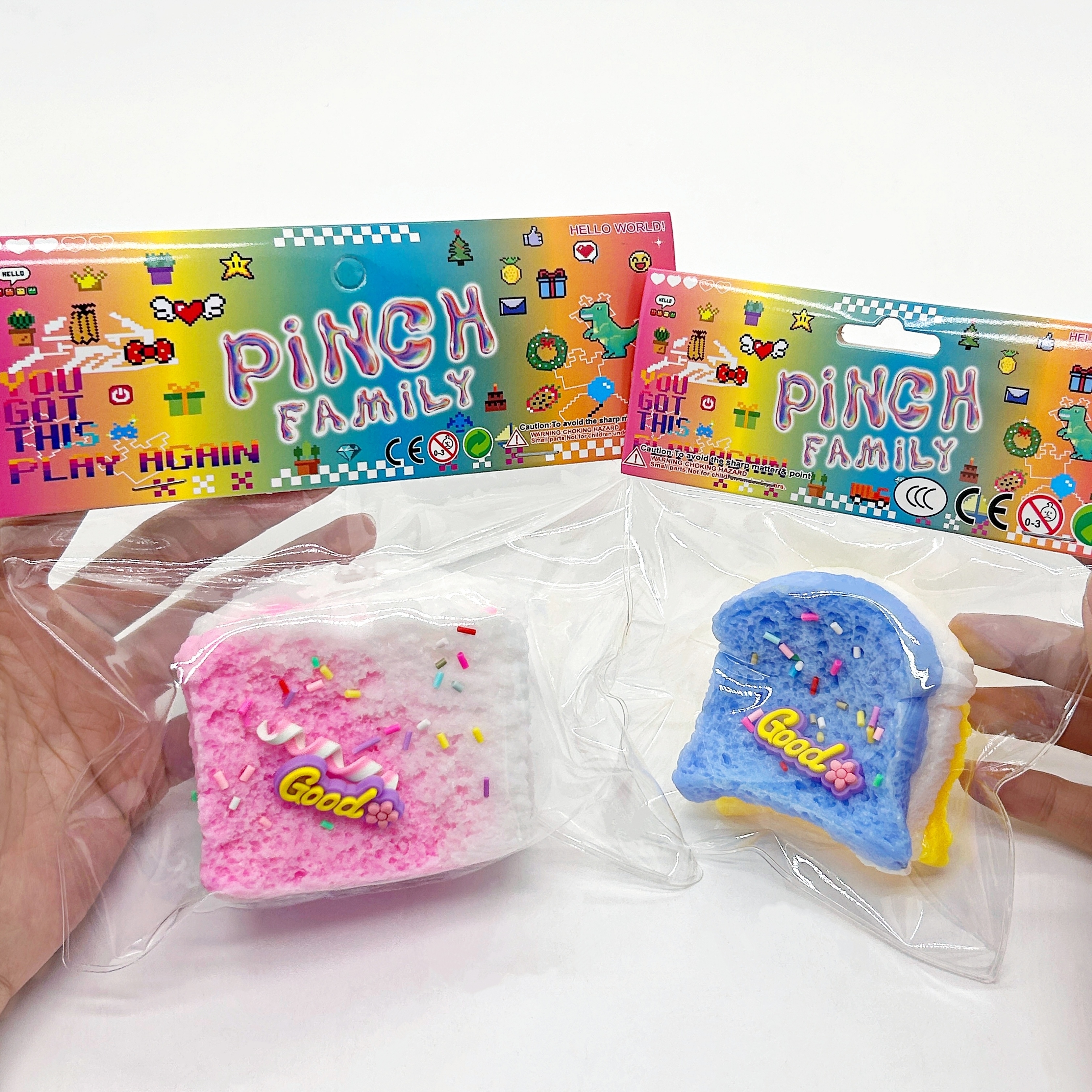 捏捏乐/解压球包装/解压/捏捏乐儿童可爱/捏捏乐包子产品图