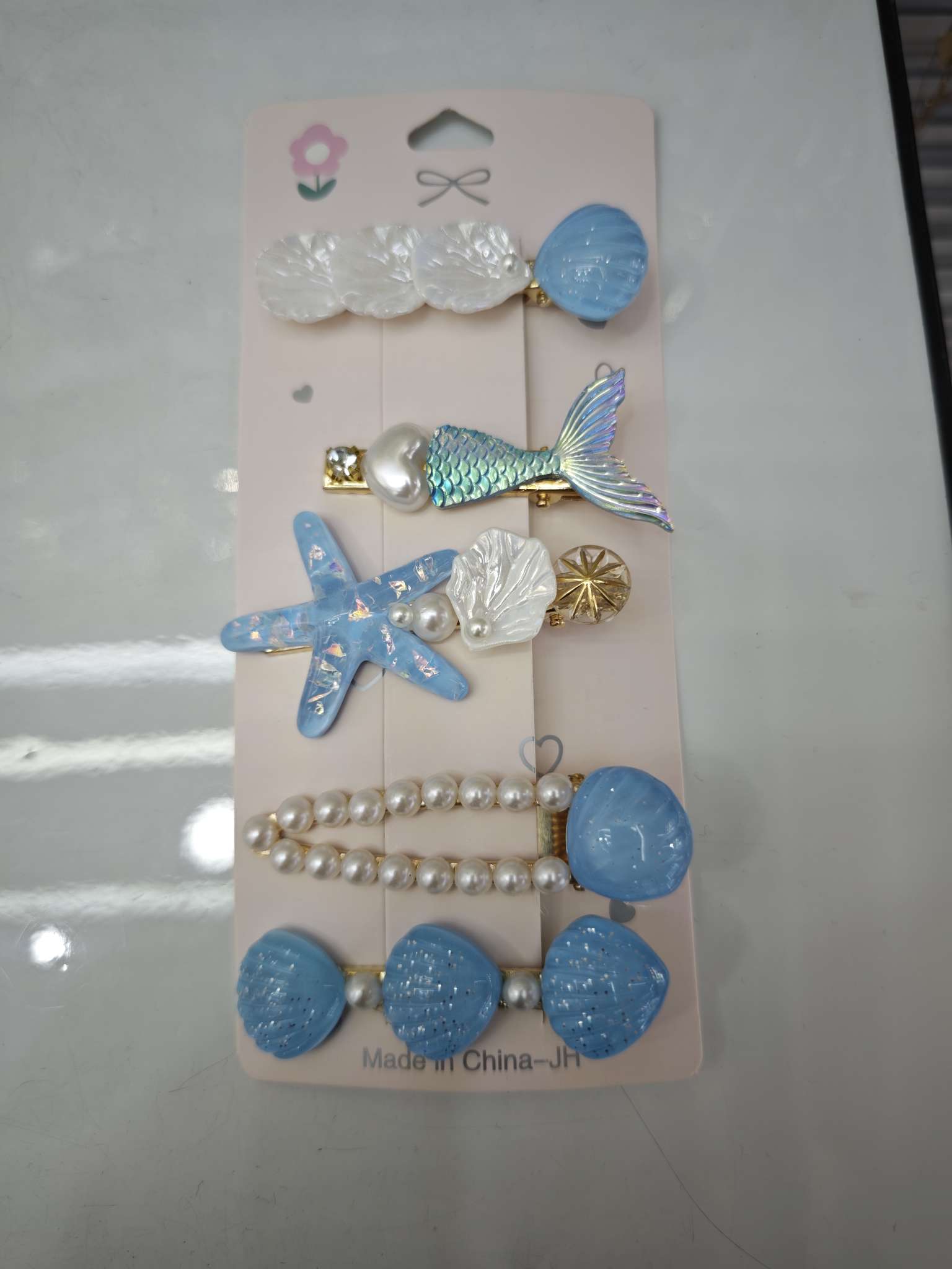 一字夹套装发夹