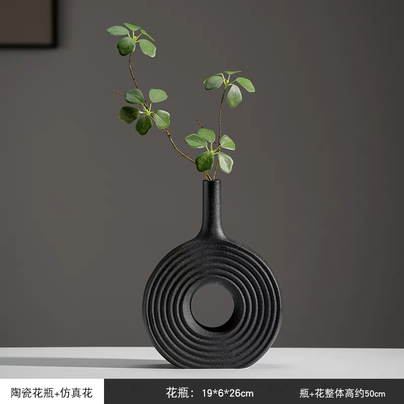 Creative vase high-temperature flower 🌸 vase ceramic detail image 5