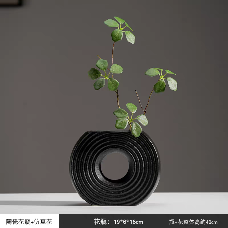 Creative vase high-temperature flower 🌸 vase ceramic detail image 4