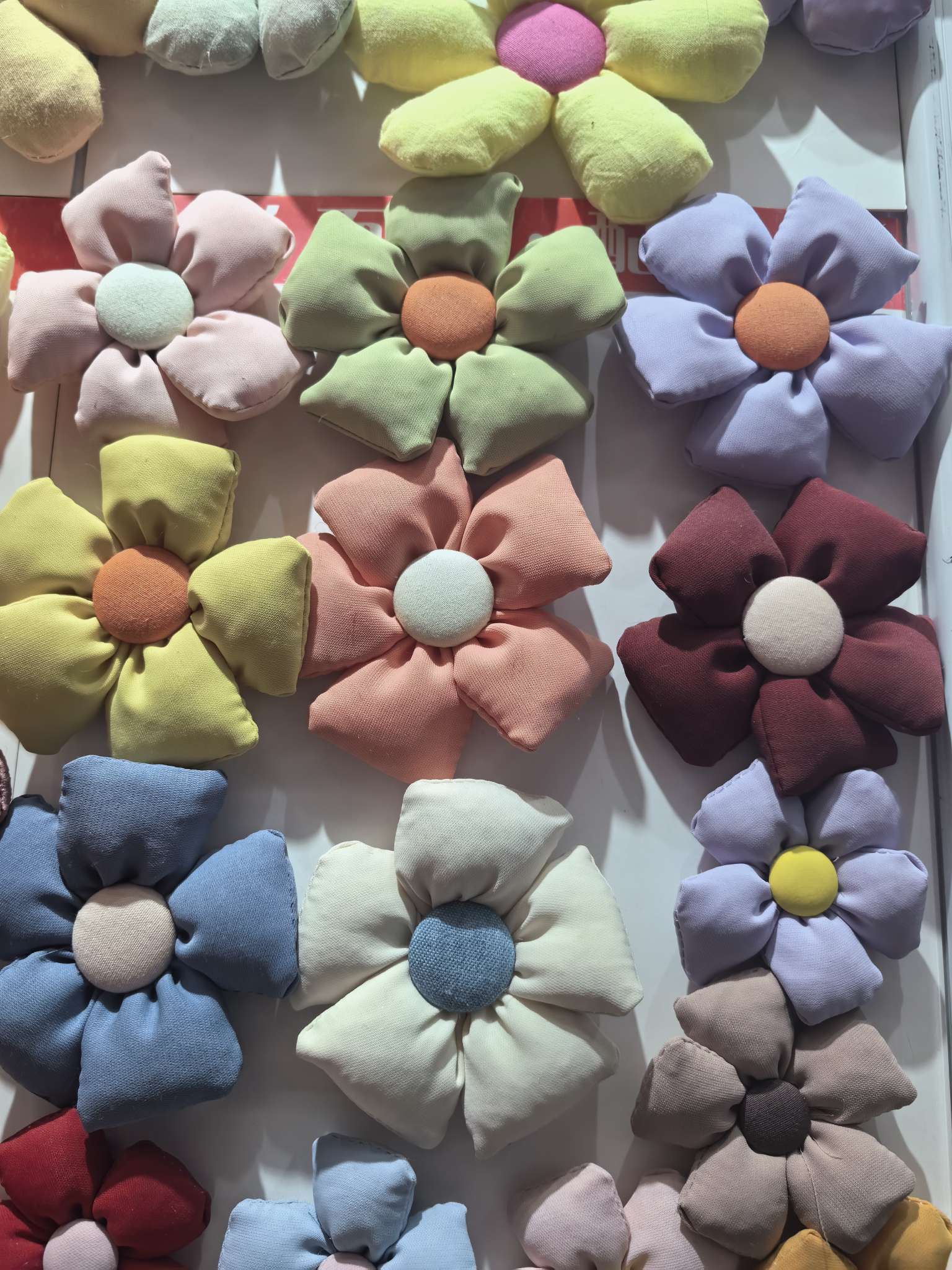 韩版胖胖五瓣花服装辅料花朵 鞋，帽，胸花，饰品配件