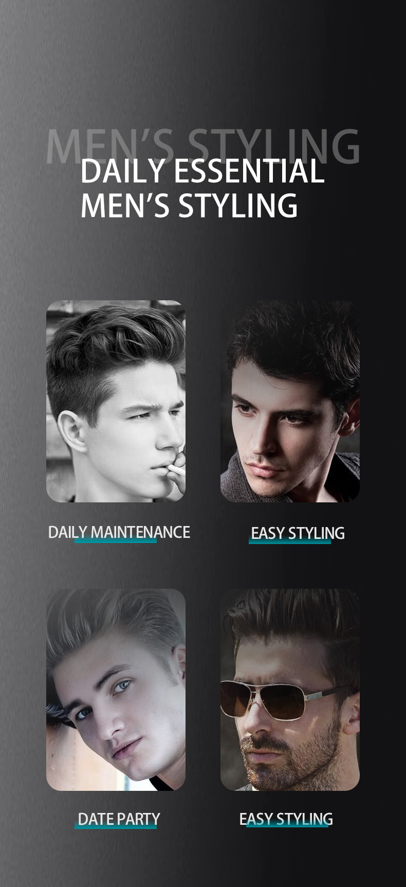 发胶定性发胶，定型跟持久，不起白色粉末，厂家直销详情2