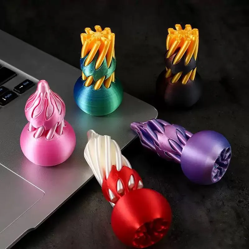 3D printed toys, bestsellers, night market wholesale, spiral decompression toys, track decompression toys, multi-color animal decompression, spiral toys detail image 20