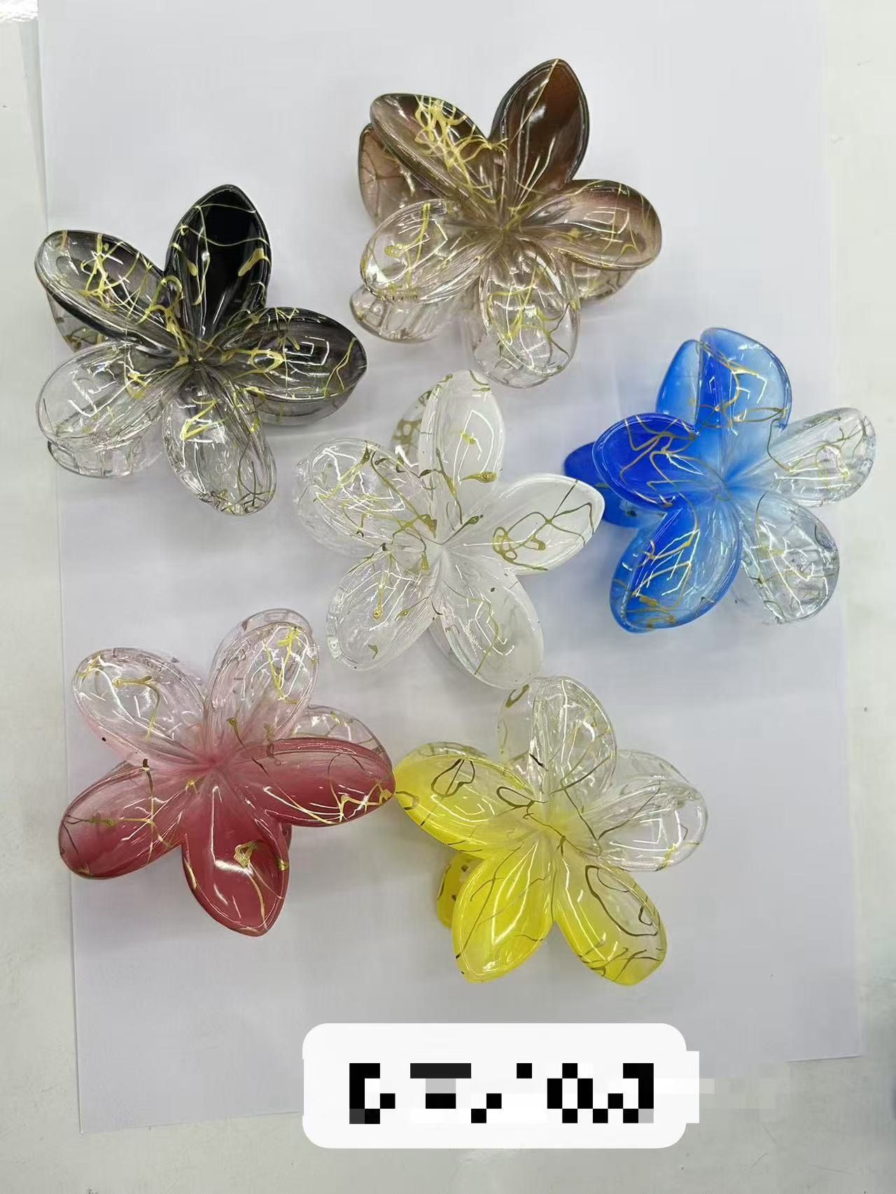 发夹/头饰/抓夹/发饰/亚克力饰品细节图