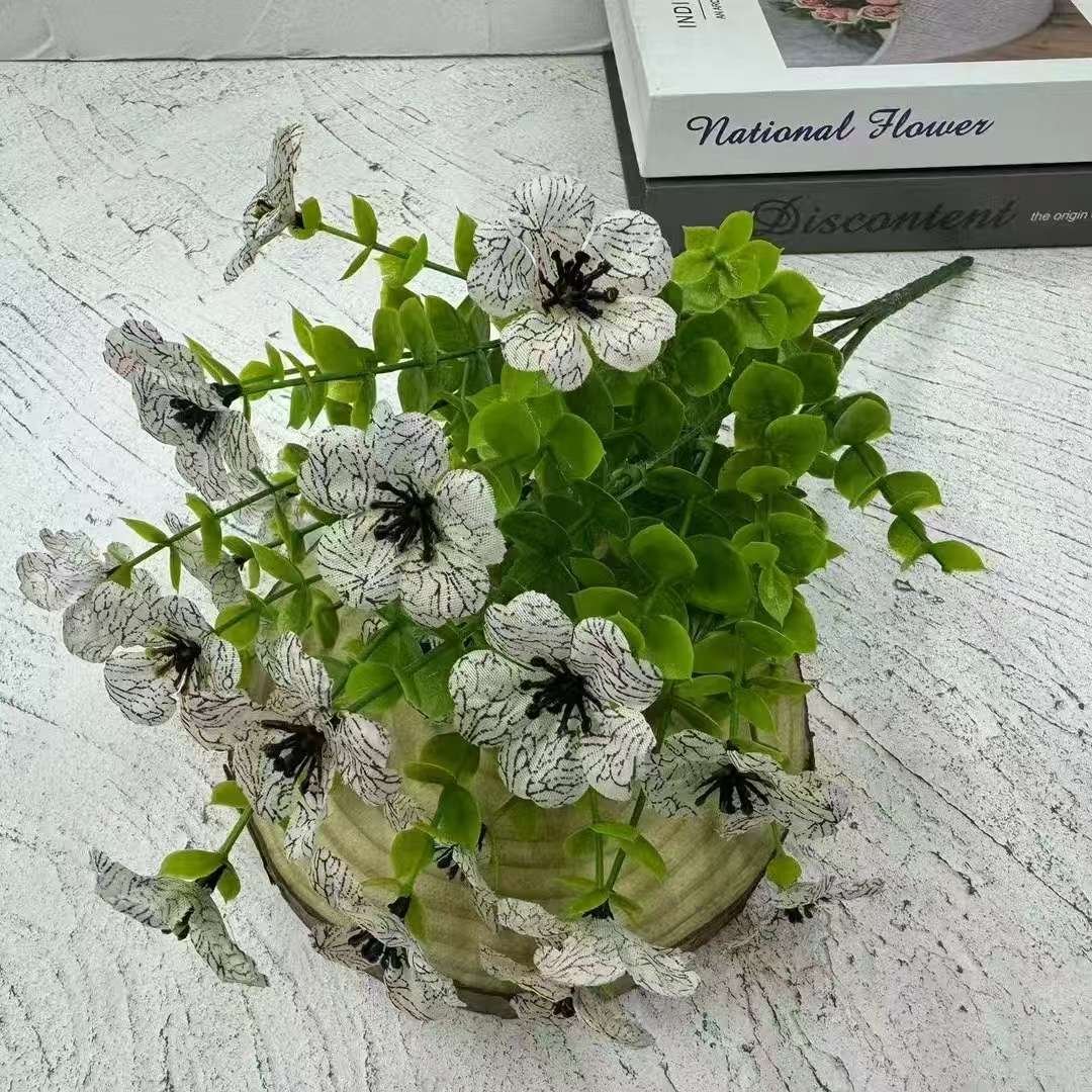Office culture simulation garden simulation plant simulation flower 7-head, 35-eye, 21-flower violet