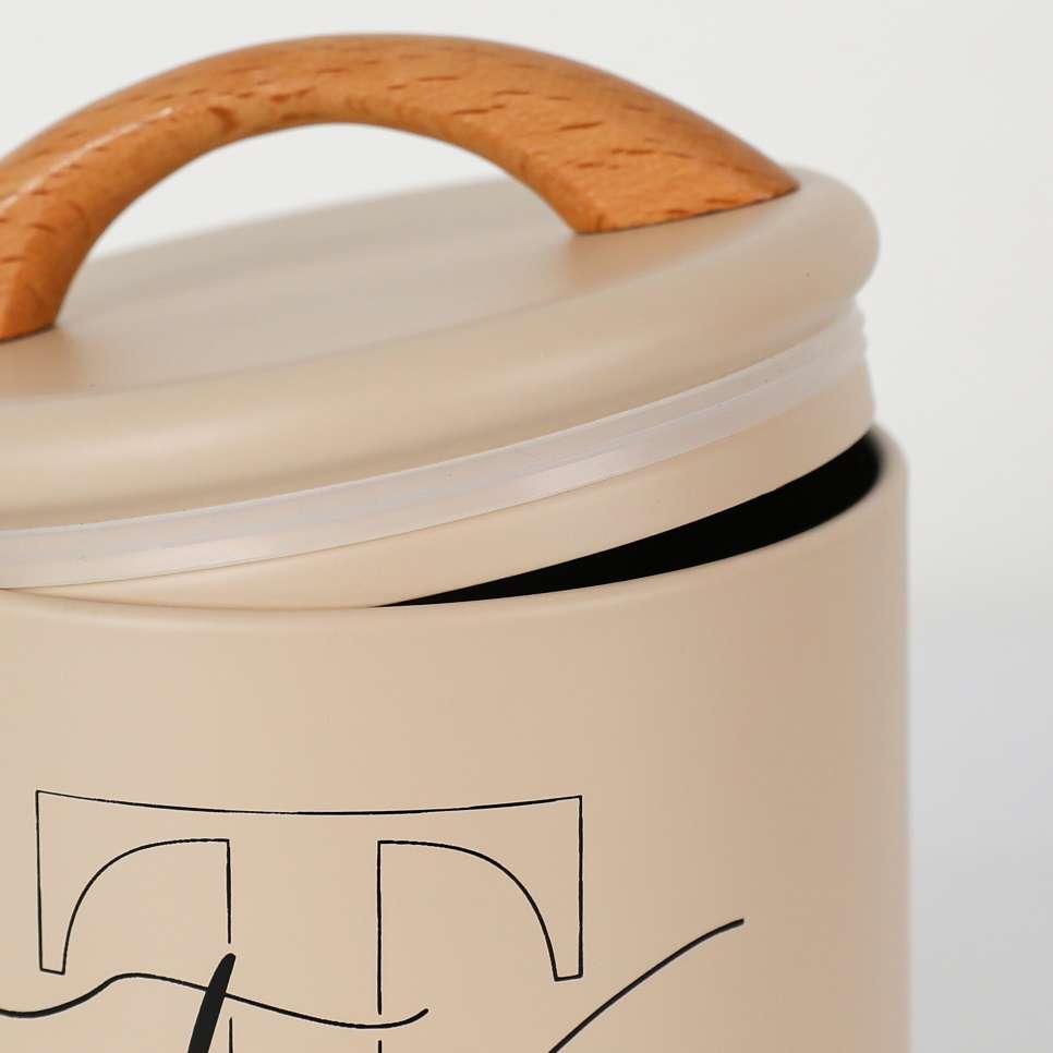 居家日用必备 日用百货实用好物 其他居家日用便捷选择镀锌铁面包盒咖啡罐铁罐茶罐咖啡罐详情10