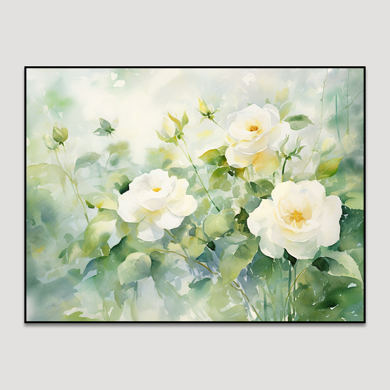 油画/油画2/数字油画/大象油画/油画打印白底实物图