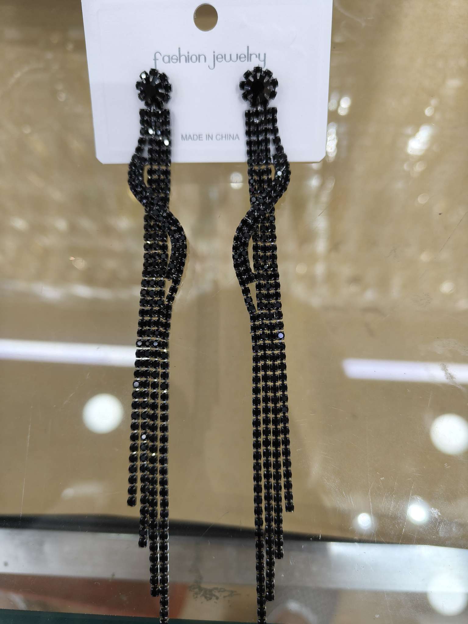 烧焊锆石耳环 时尚百搭耳饰 个性潮流饰品 女士轻奢耳环