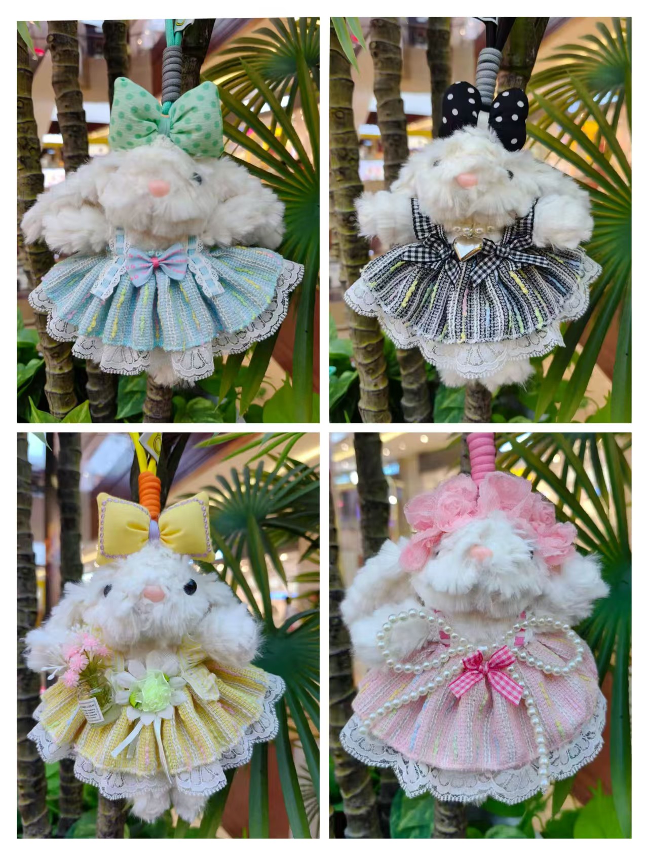 Rabbit pendants, cute, adorable rabbits Specification image