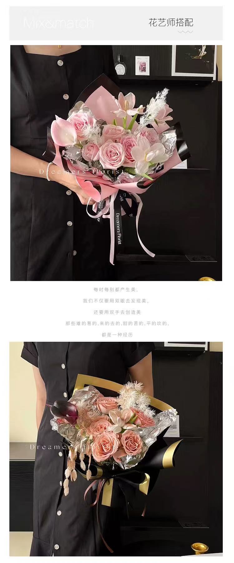 Cynthia Jane loves flower wrapping paper, Oya paper frame, diy handmade gift paper, flower shop floral art pic 6