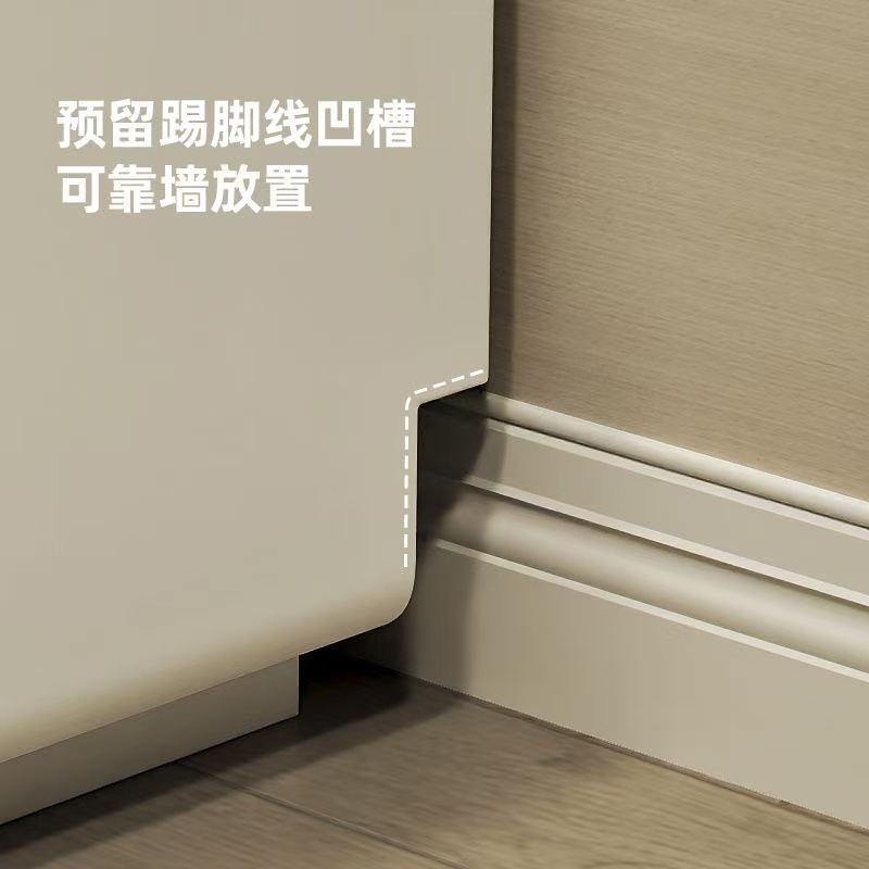 Solid wood 40cm dressing table, high-end bedroom storage cabinet, skirting board, dressing table, modern and simple makeup table Specification image