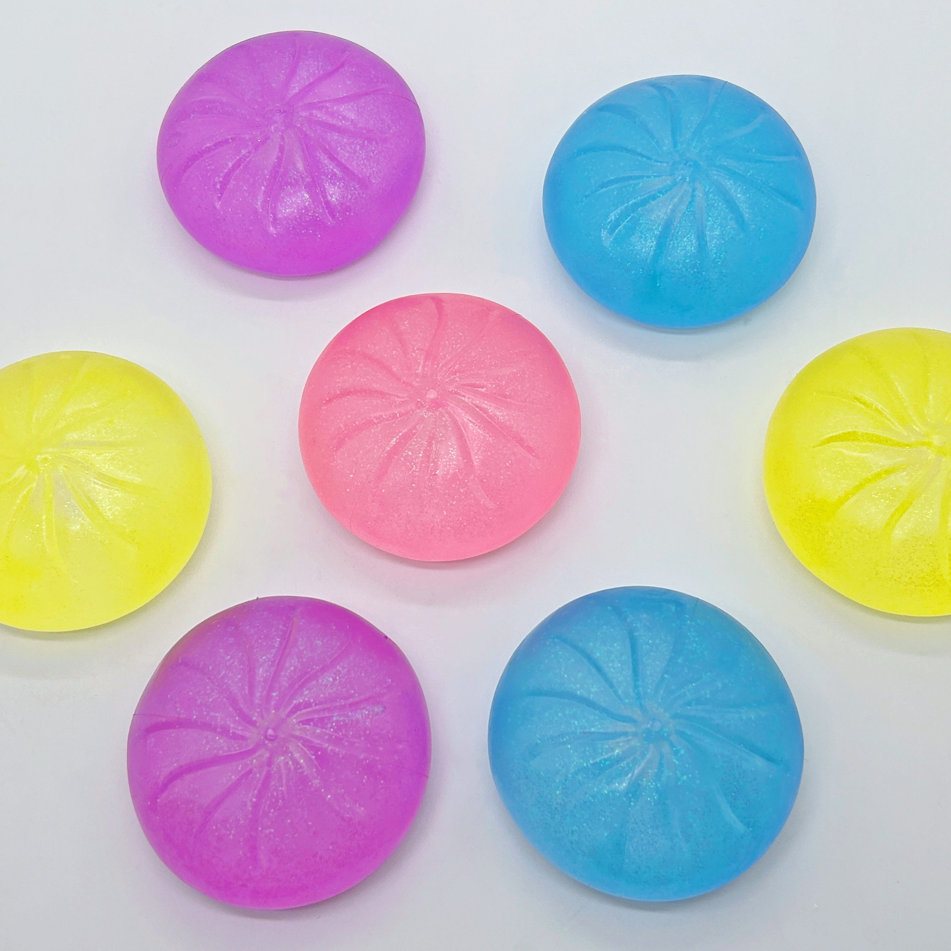 Gold powder maltose simulation steamed bun shape Kneading Fun 9CM Release Stress Relief Ball Slow rebound Stress Relief toy wholesale student gift wholesale toy Stress relief Creative Kneading fun details Picture
