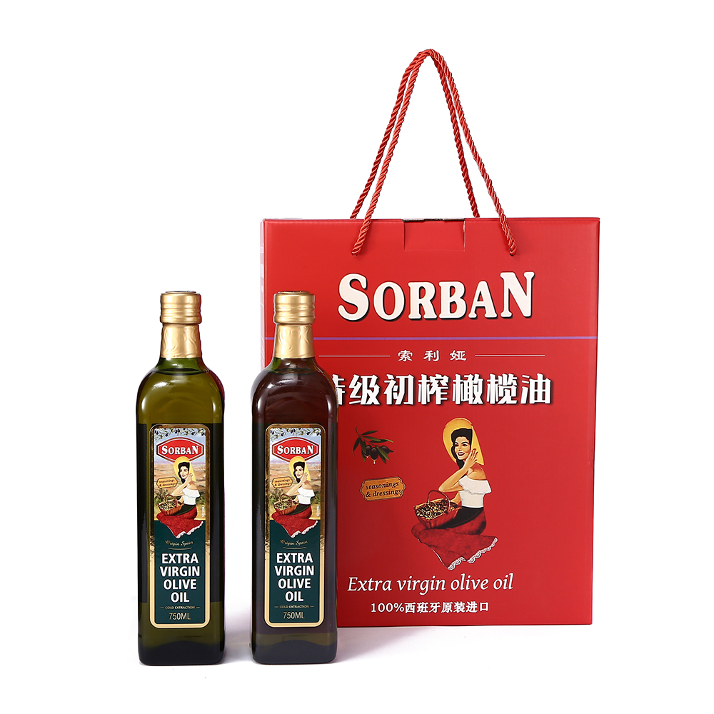 Spanish original bottle imported extra virgin olive oil 750ML edible oil Application Scenario