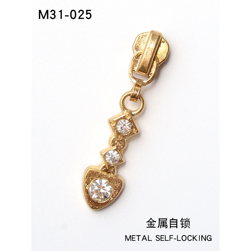 5#7#金属拉链装饰头女装衣服包包拉锁头配件可爱吊坠挂件拉头拉链头