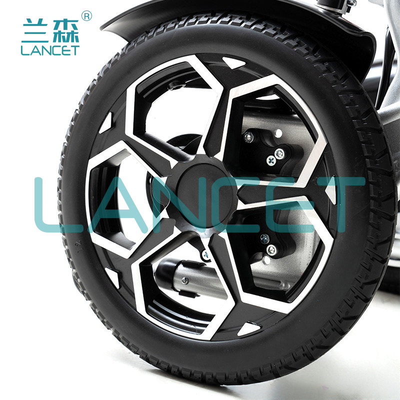 电动轮椅老年残疾人折叠轻便智能全自动四轮代步轮椅车详情6