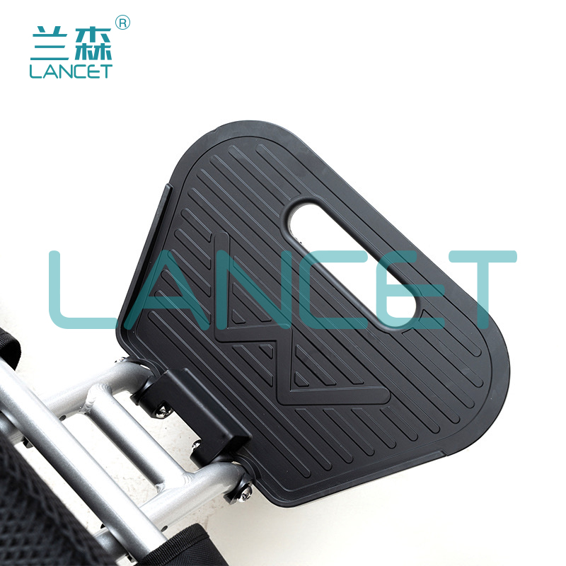A convenient and portable electric wheelchair, a lightweight, intelligent, fully automatic four-wheel mobility wheelchair for the elderly and disabled Specification image