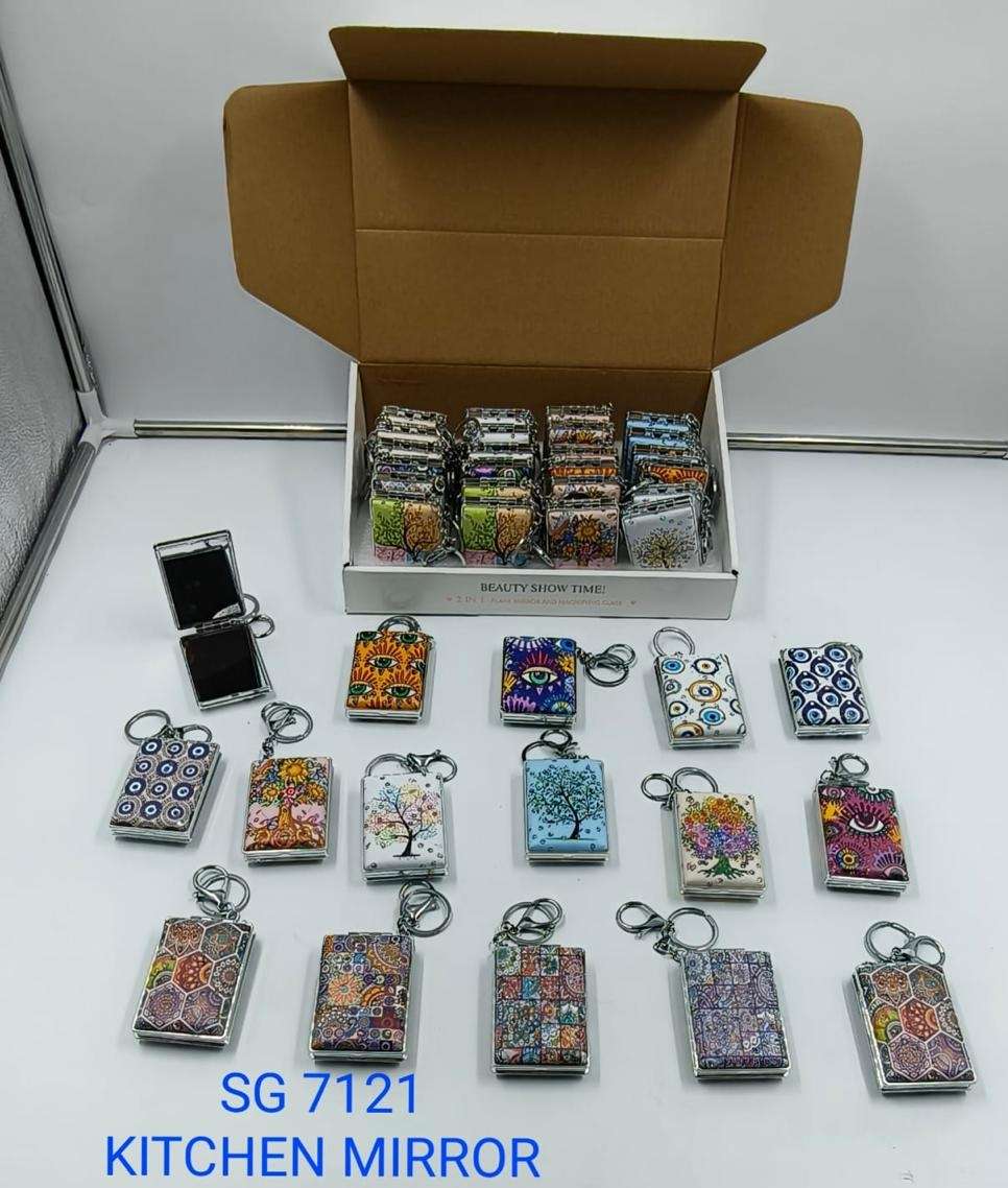 日用百货卫浴洗漱用品化妆镜台镜LED防碎镜子镜梳镜子多功能镜子整理用品卡通迷你化妆镜迷你化妆镜可爱化妆镜详情图12