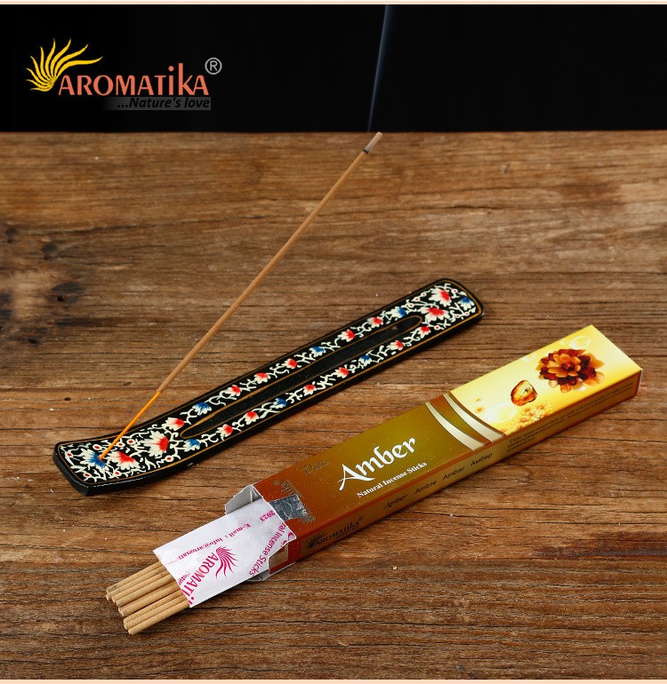 Aromatika Vedic系列天然印度香 能量线香 清新空气熏香小盒批发详情3