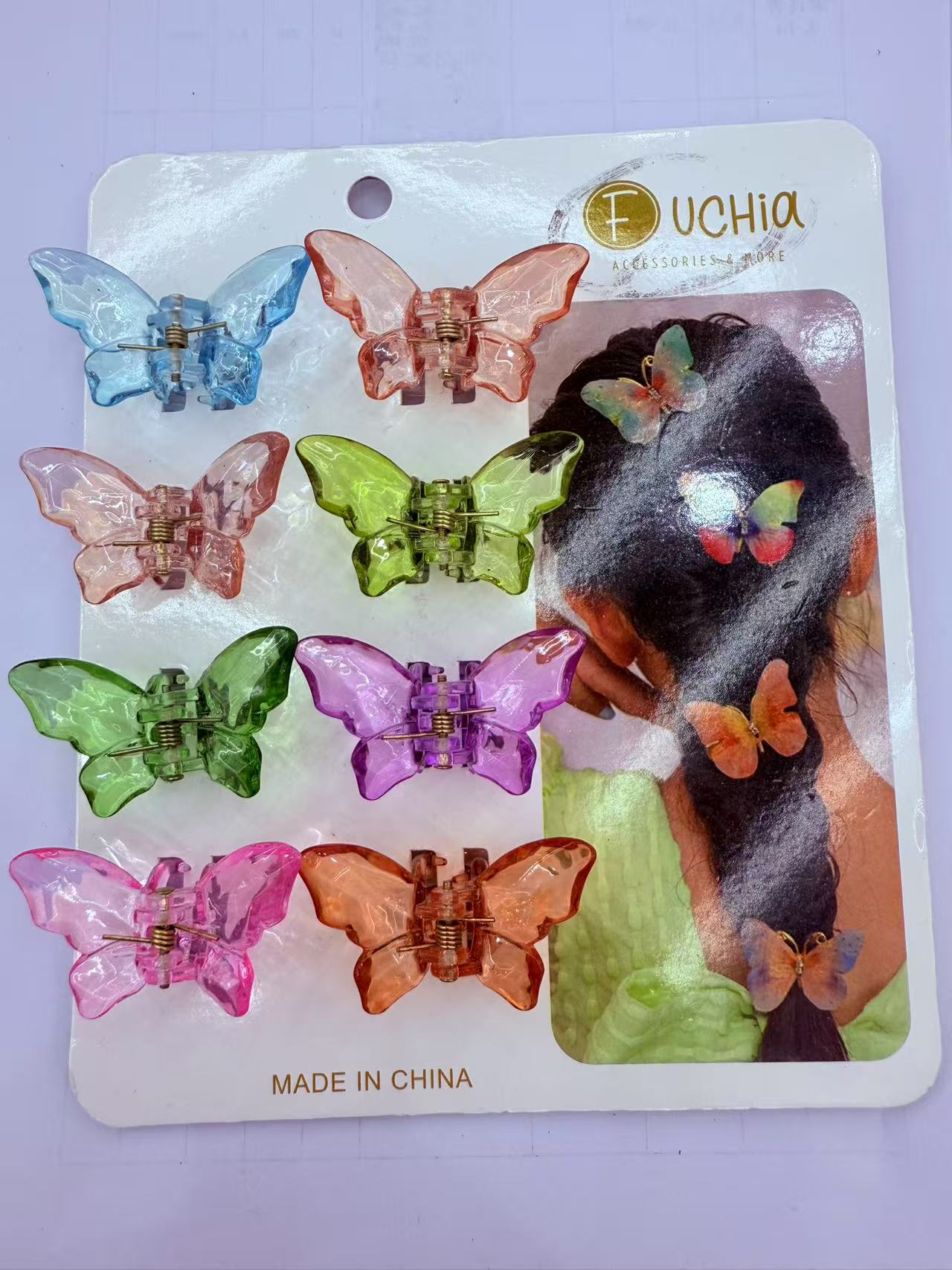 Acetic acid grab hair clip, fashionable and simple hair accessory, elegant and refined grab hair clip, ladies' hair styling clip Specification image