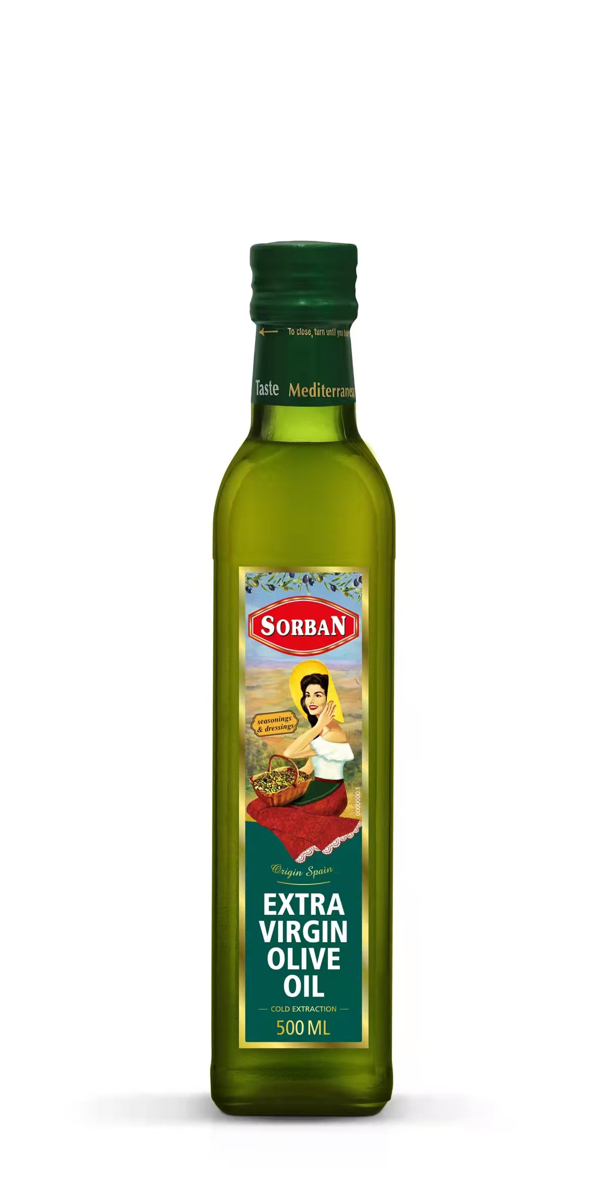 Spanish original bottle imported extra virgin olive oil 500ML imported edible oil olive oil Specification image