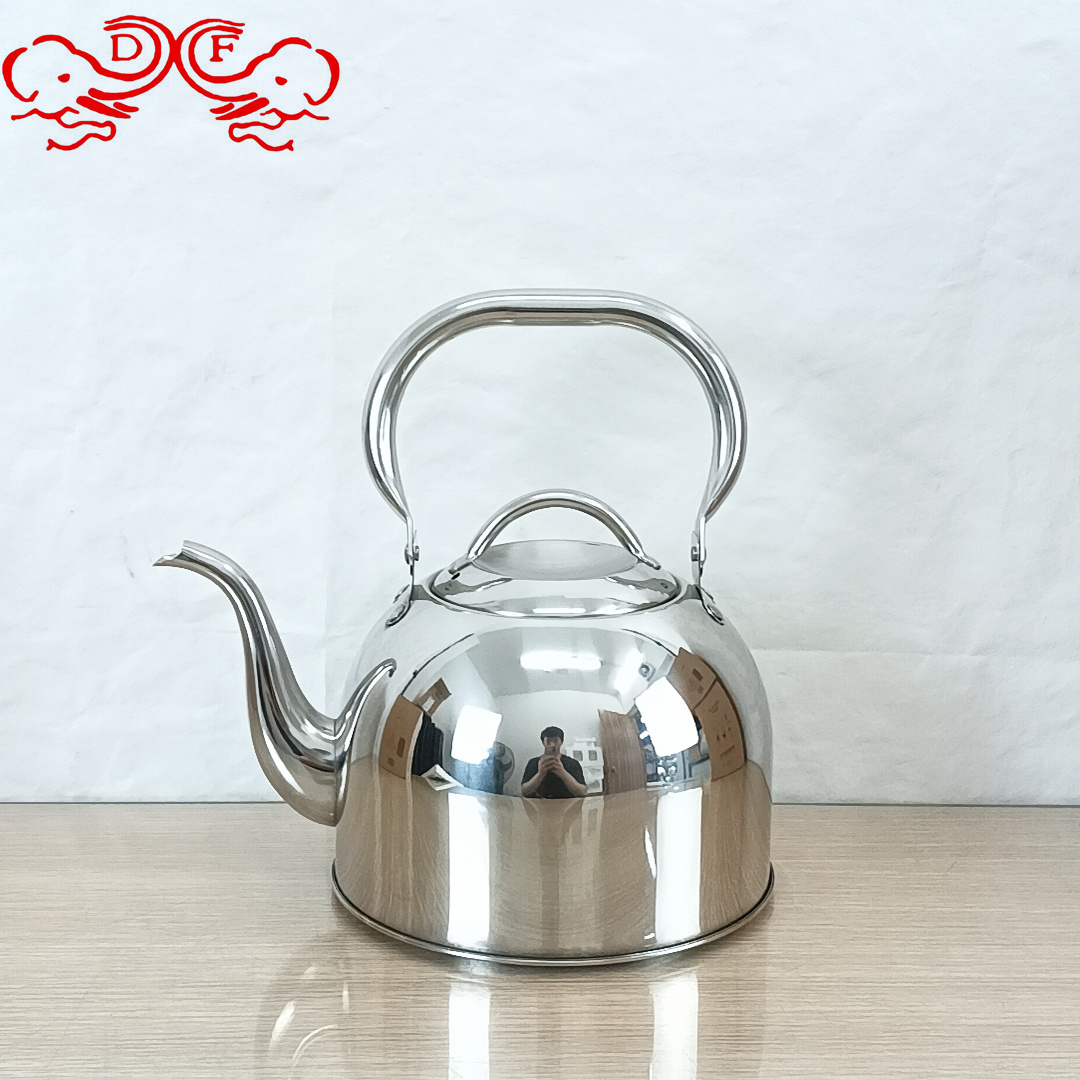 DF88016 stainless steel kettle, flat-bottomed kettle, large-capacity kettle, boiling kettle, restaurant soup pot, kettle, DF TRADINGHOUSE Application Scenario