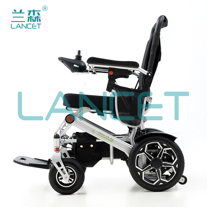 电动轮椅老年残疾人折叠轻便智能全自动四轮代步轮椅车