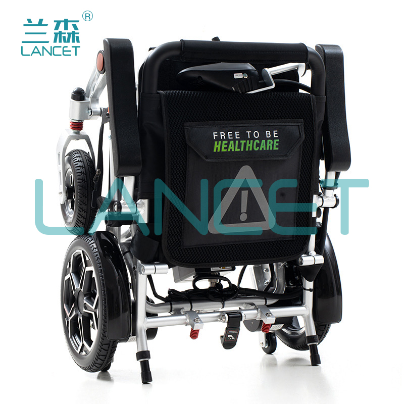 电动轮椅老年残疾人折叠轻便智能全自动四轮代步轮椅车详情4