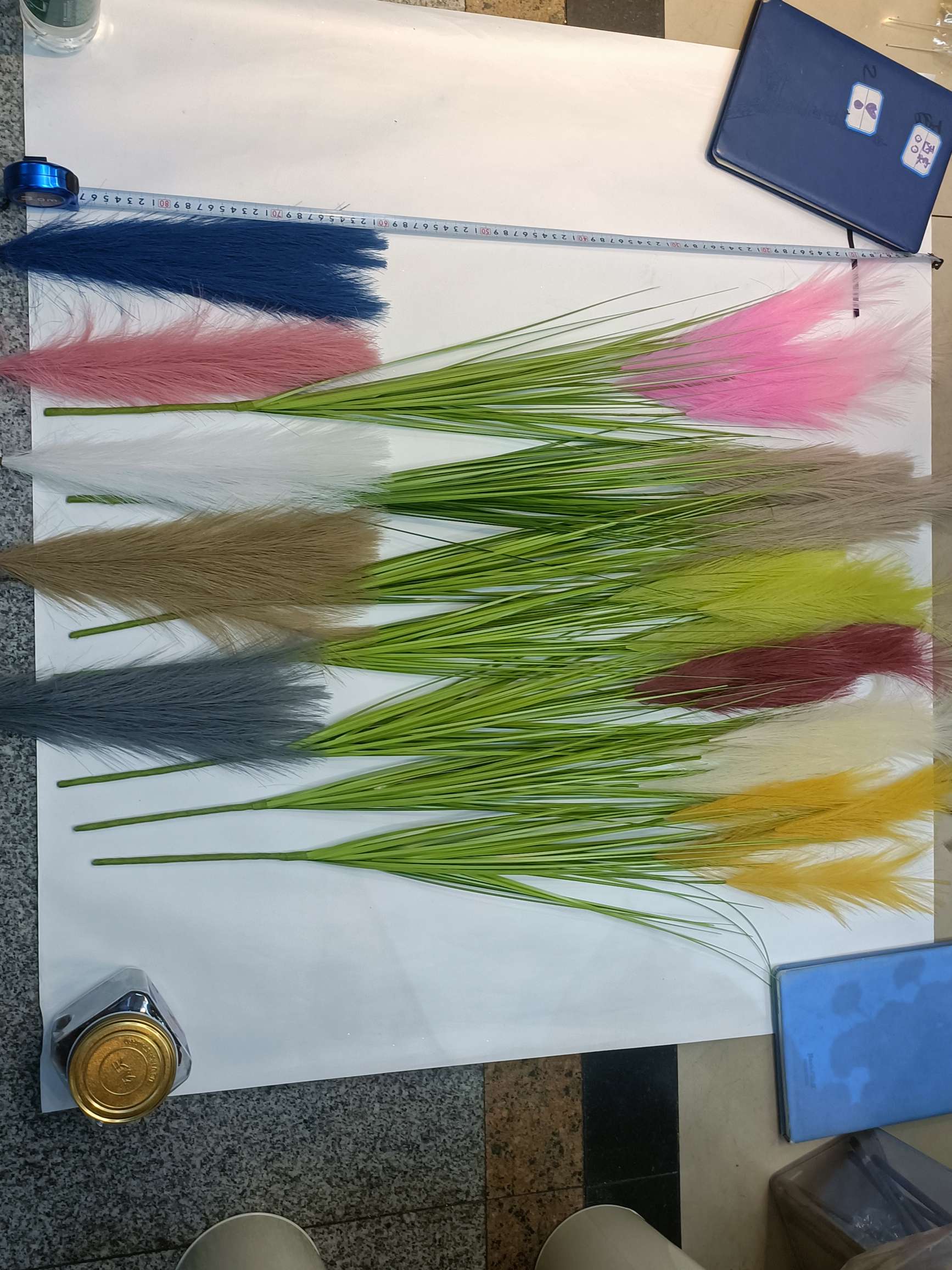 毛线花束小花束毛线花针织仿真荷花发光干花束毛线花针织小花束细节图