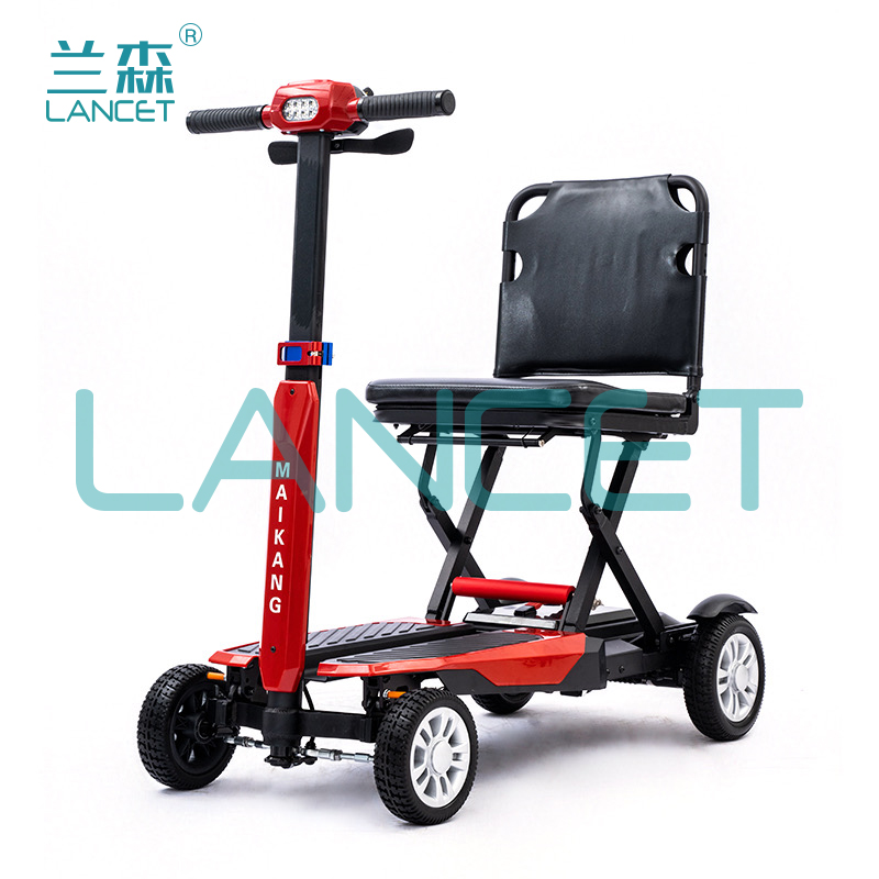 电动车老年椅老人代步车wheelchair可折叠轻便四轮椅电动轮椅详情3