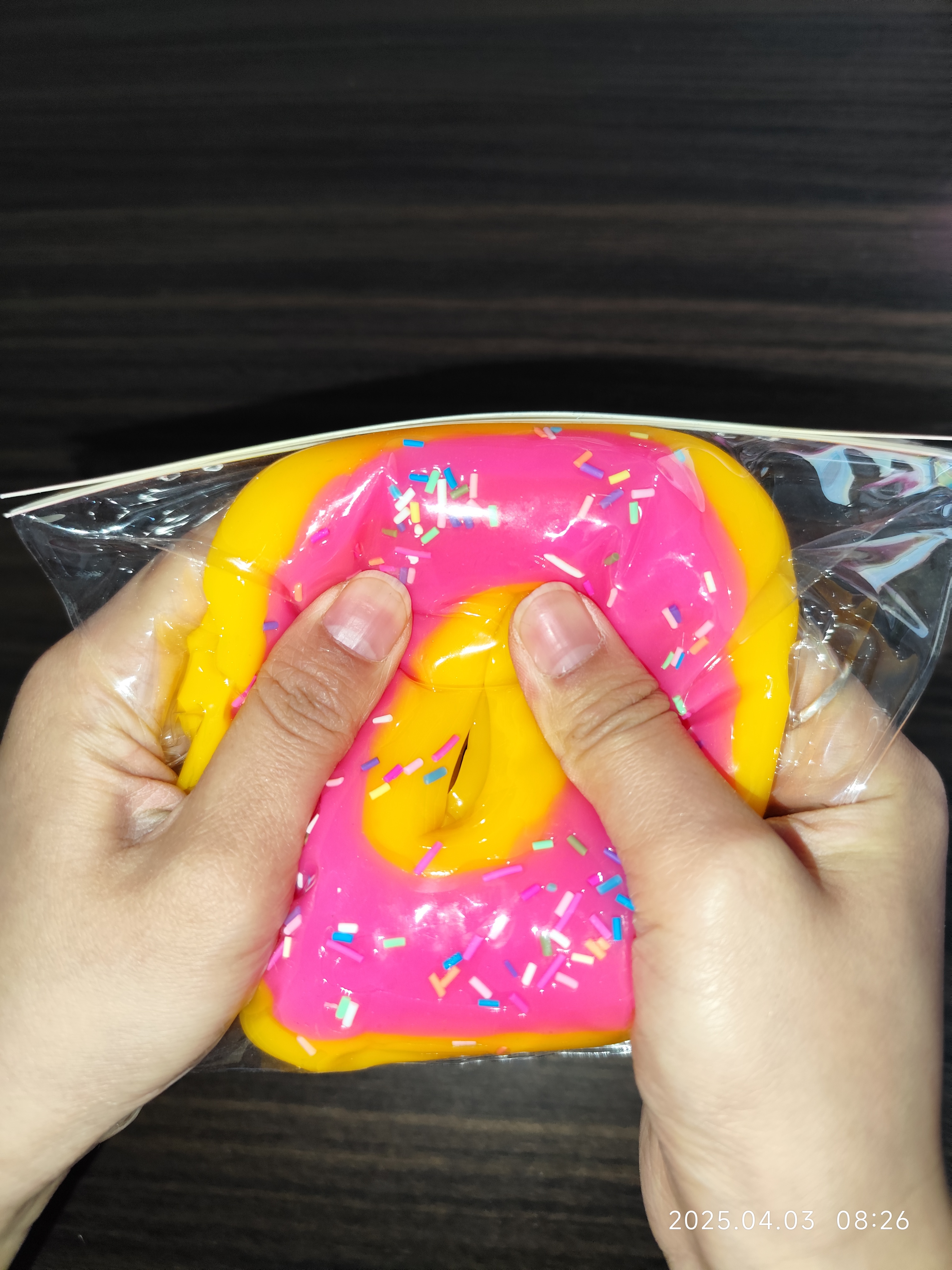 Cross-border bestseller plus Edition Super Large donut, a highly realistic and creative stress-relieving toy with a high level of appearance pic 6