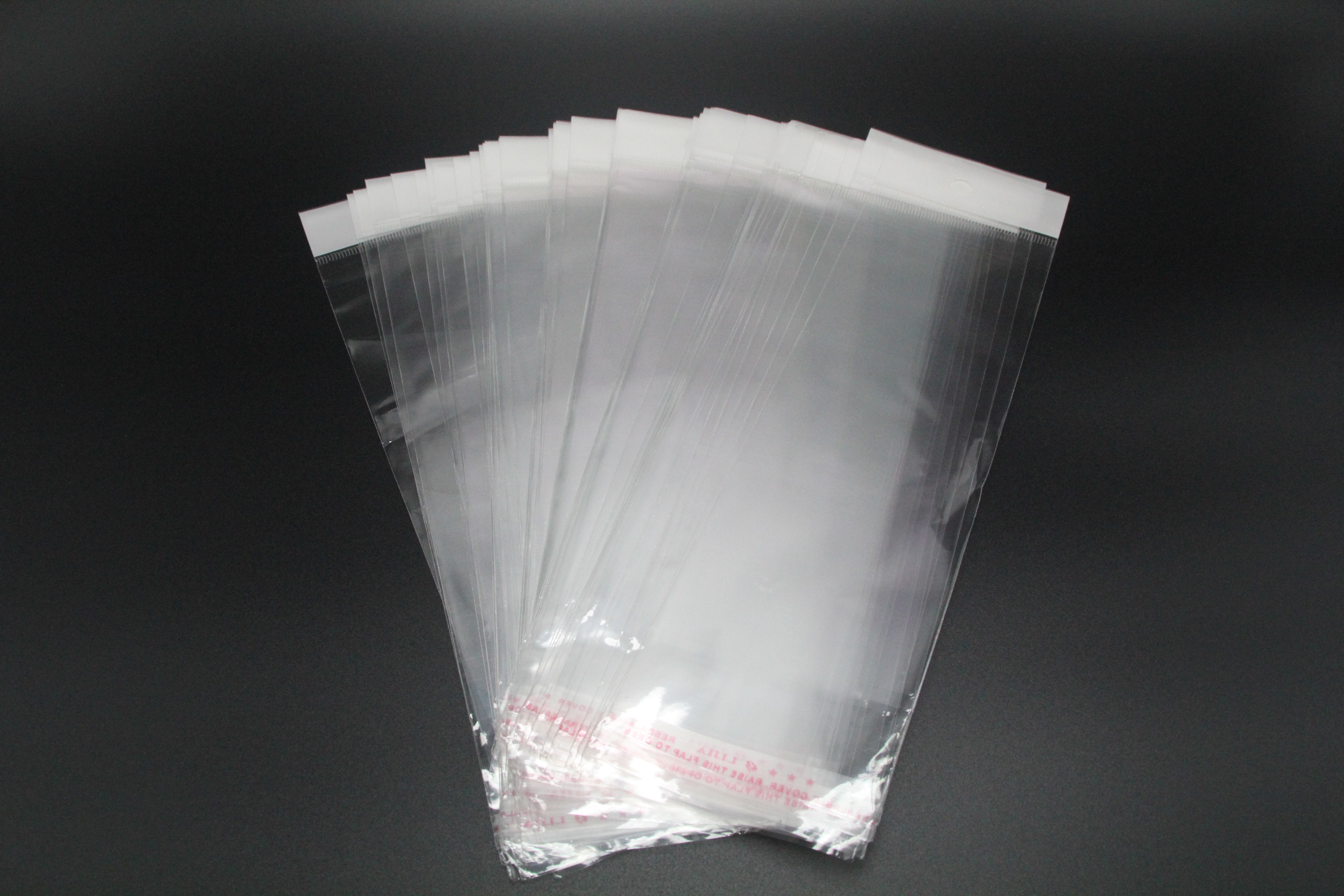 For details on customizing opp self-adhesive bags, flat bags, printed card head bags, please contact customer service details Picture