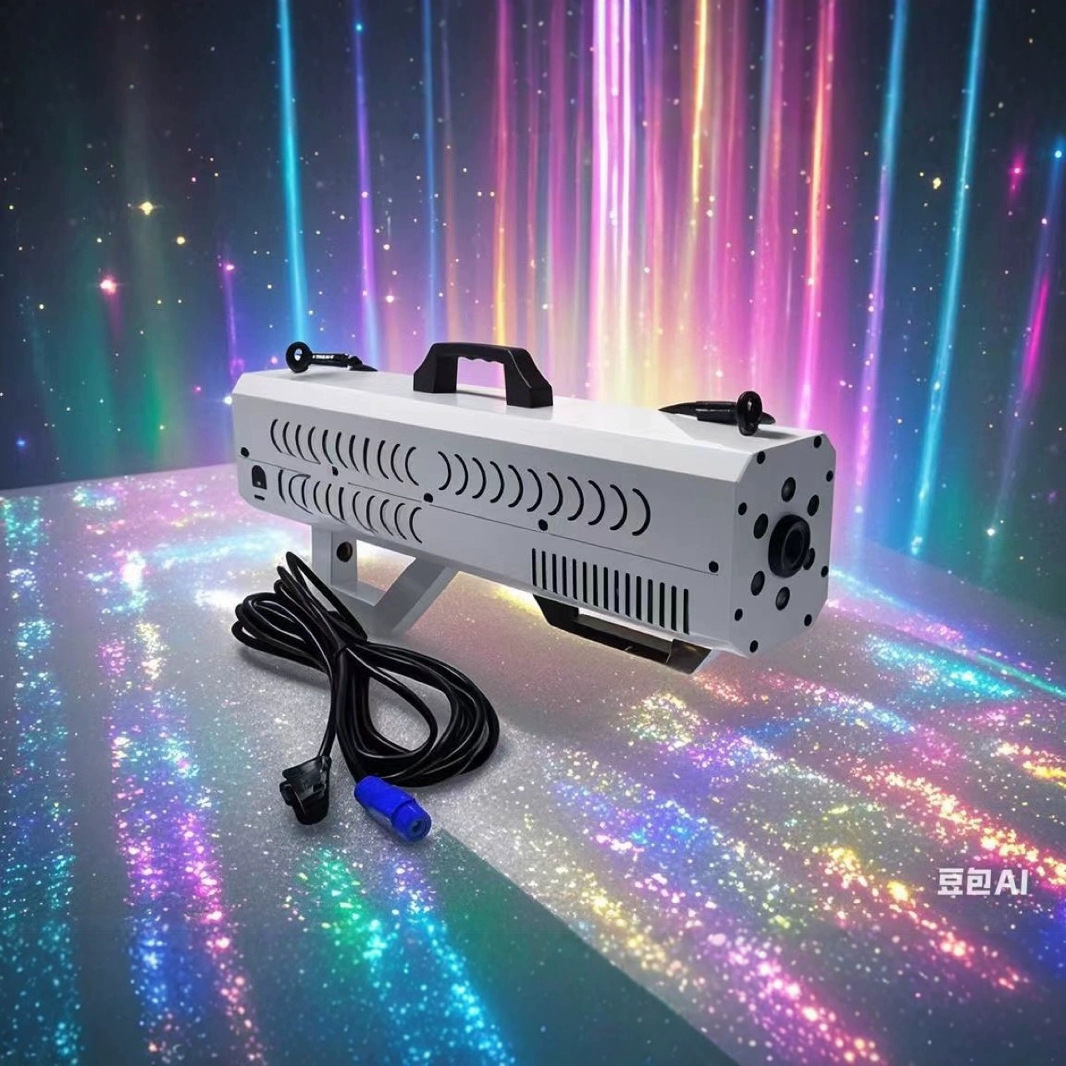Hot stage 1500W LED handheld smoke gun atmosphere bars pubs air column gun ,night DJ special effects props, stage smoke gun,smoke machine fog machine factory wholesale Application Scenario
