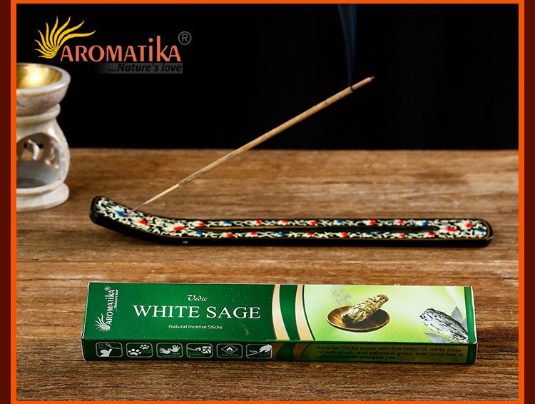 Aromatika Vedic系列天然印度香 能量线香 清新空气熏香小盒批发详情12