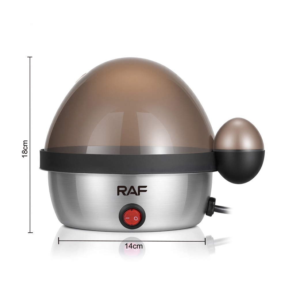 RAF European standard egg cooker, fully automatic household multi-functional egg steaming wonder, soft-boiled egg, hot spring egg breakfast machine Specification image