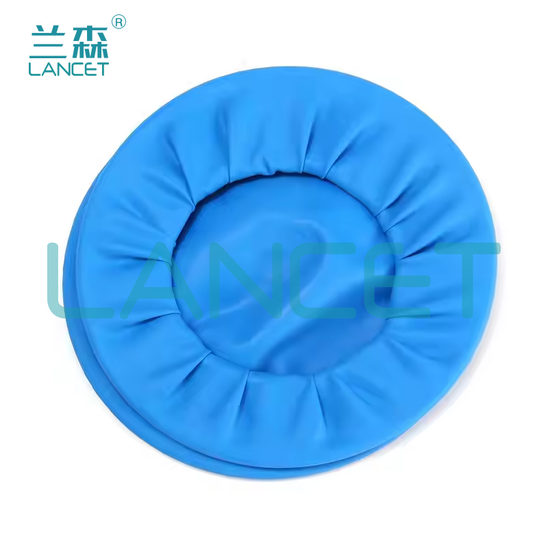 فاتح أسنان مطاطي من طراز O لفتحة فم مطاطية زرقاء وبيضاء مغلفة بالمطاط Item Picture