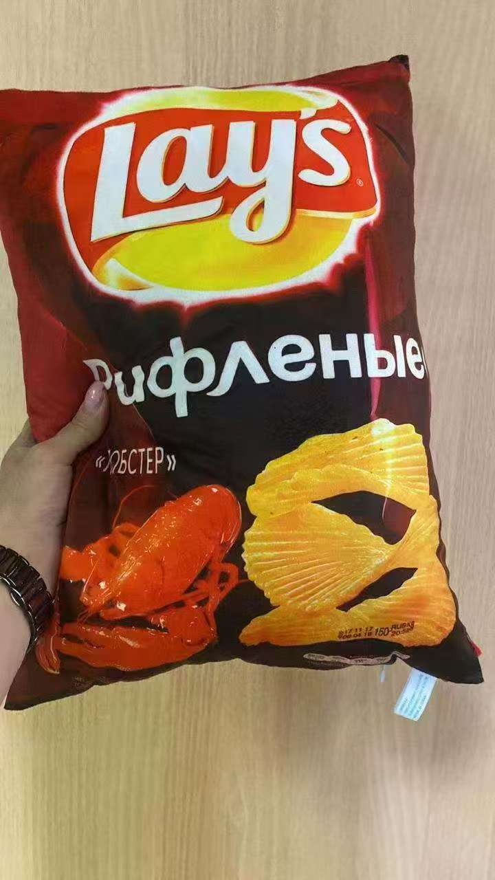 Potato chip plush toy throw pillow plush toy Application Scenario