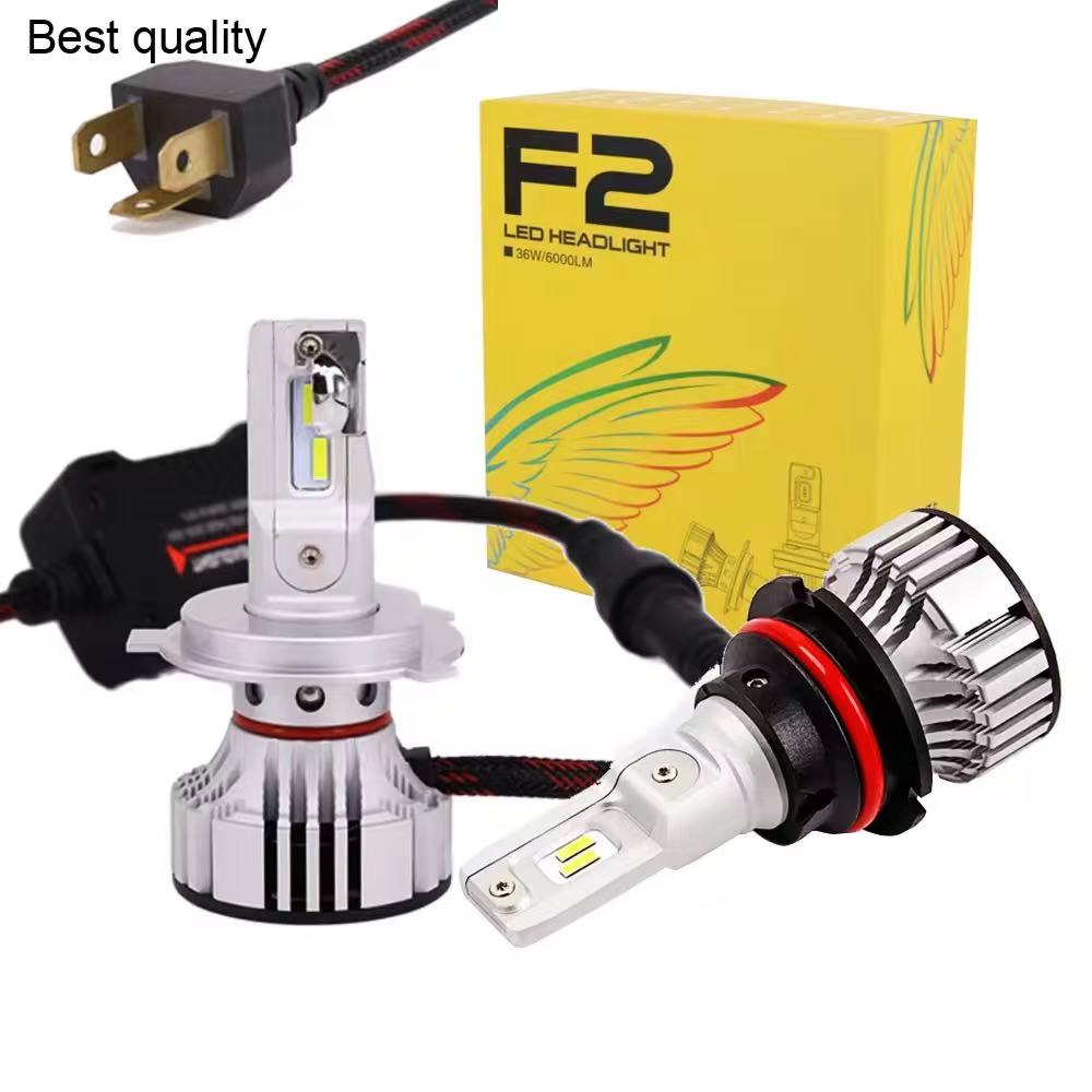Automobile LED headlights F2, 72W high beams H1H3H4H7H11, fog lights, headlamps, spotlights Specification drawing