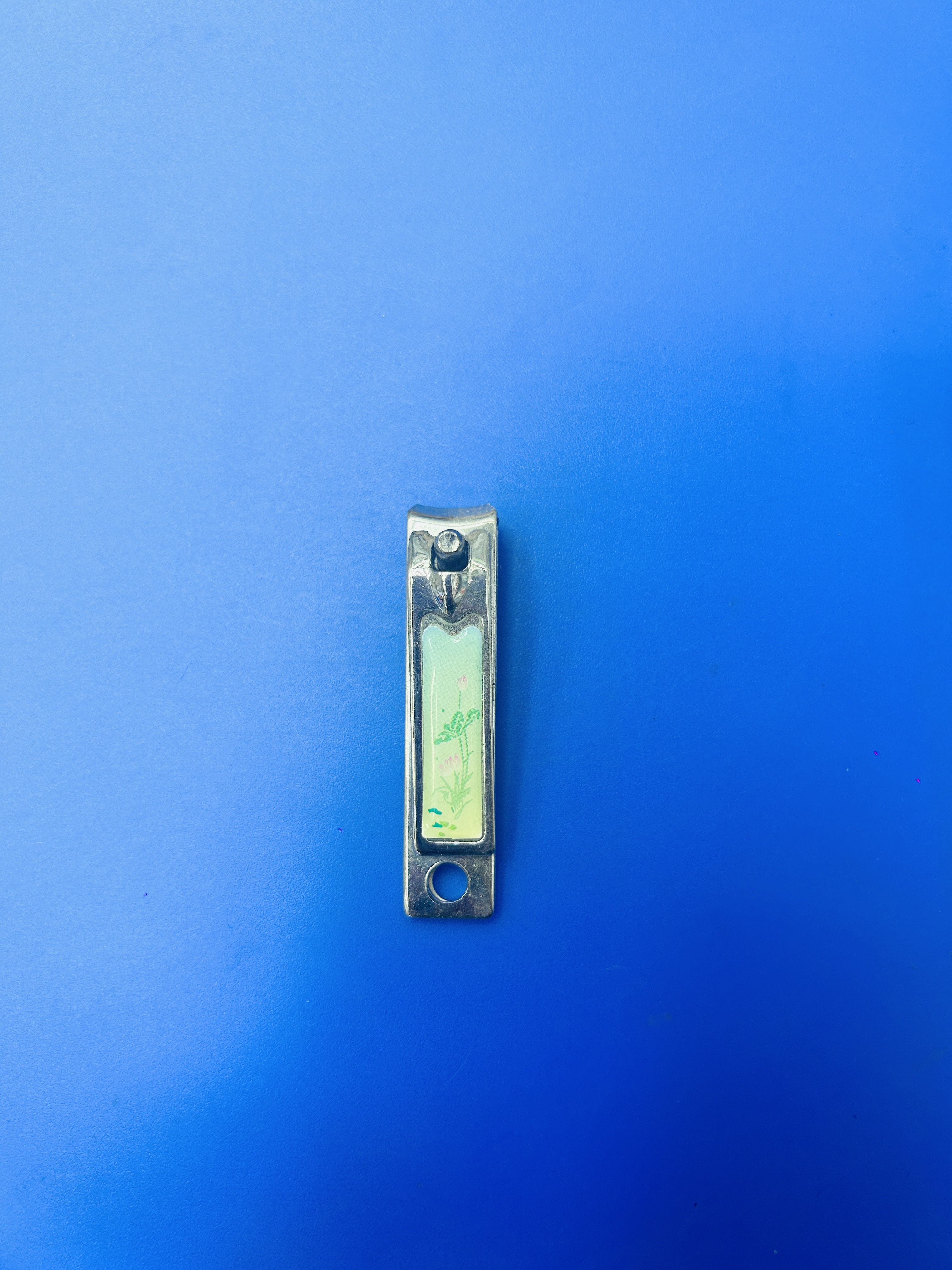 国潮荷花图案国风指甲钳美甲钳精美质量好