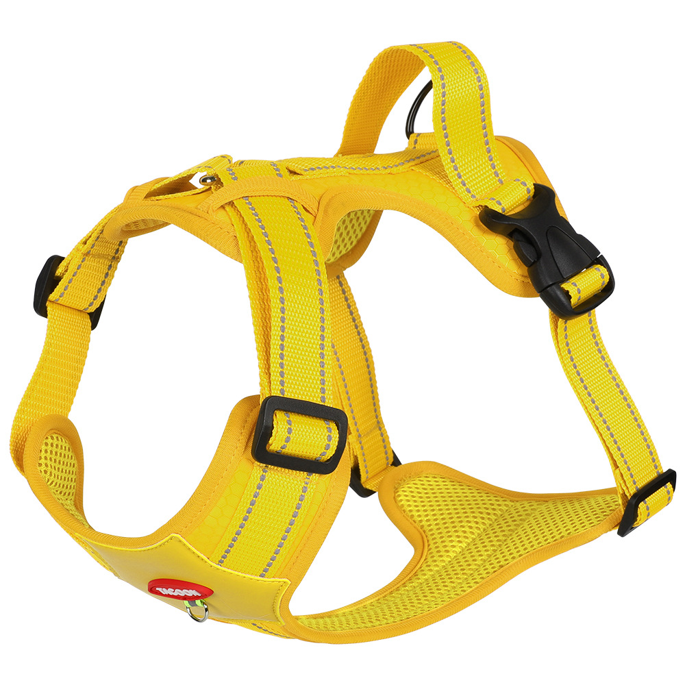 New pet chest and back strap reflective commuter dog leash explosion-proof and large-sized dog chest and back pet leash Item Picture