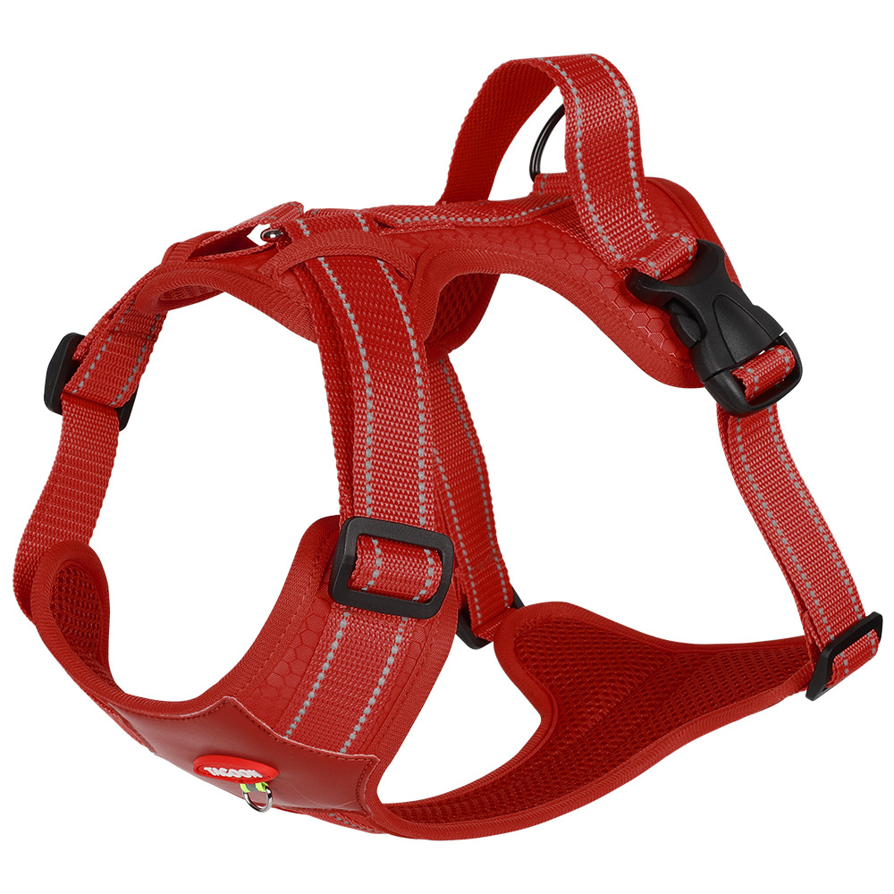 New pet chest and back strap reflective commuter dog leash explosion-proof and large-sized dog chest and back pet leash Application Scenario
