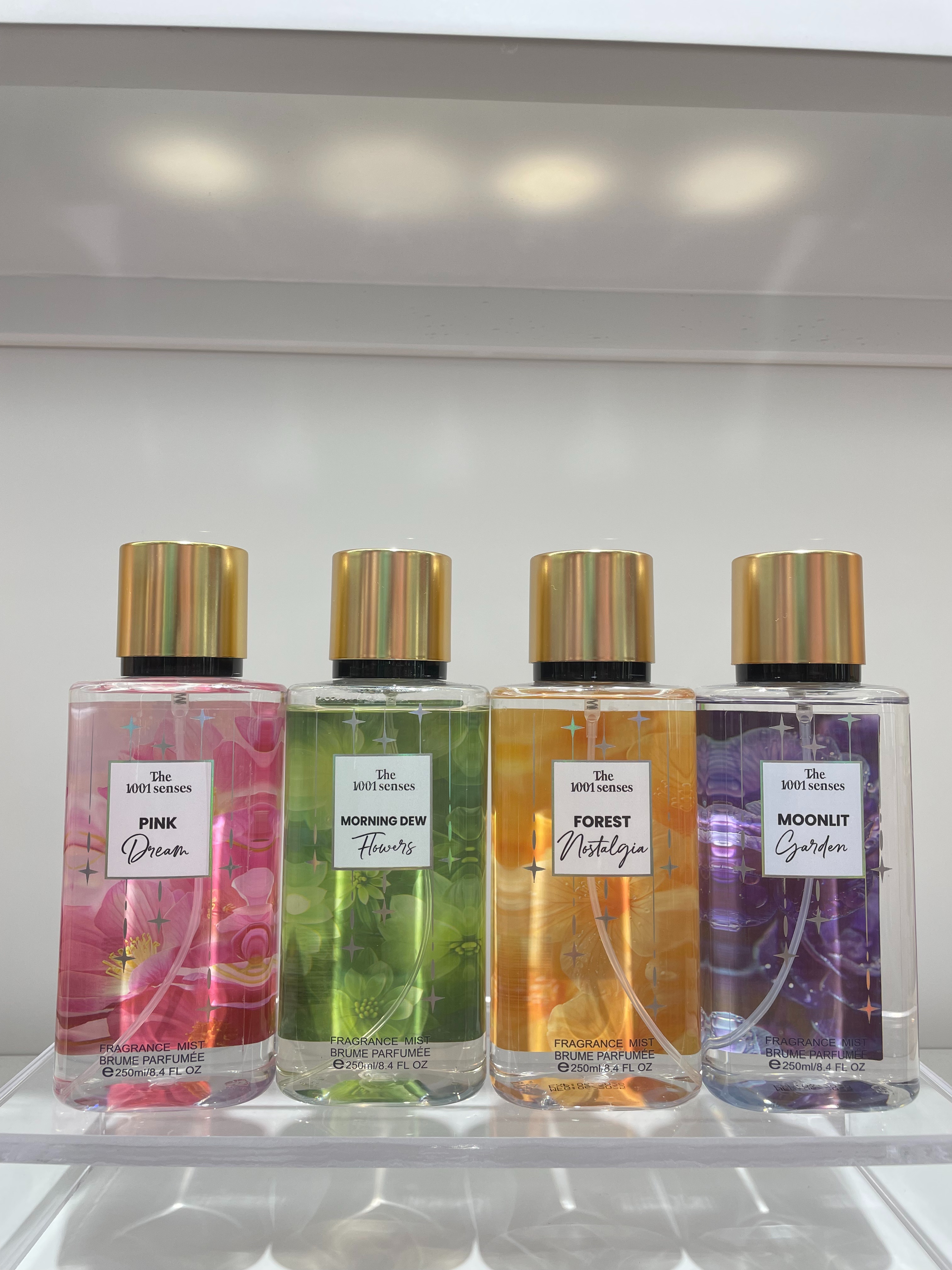 花香味身体喷雾跨境爆款NEW工厂店铺直销250ML/8.4fl oz FragranceFORESTNOSTAL GIA白底实物图