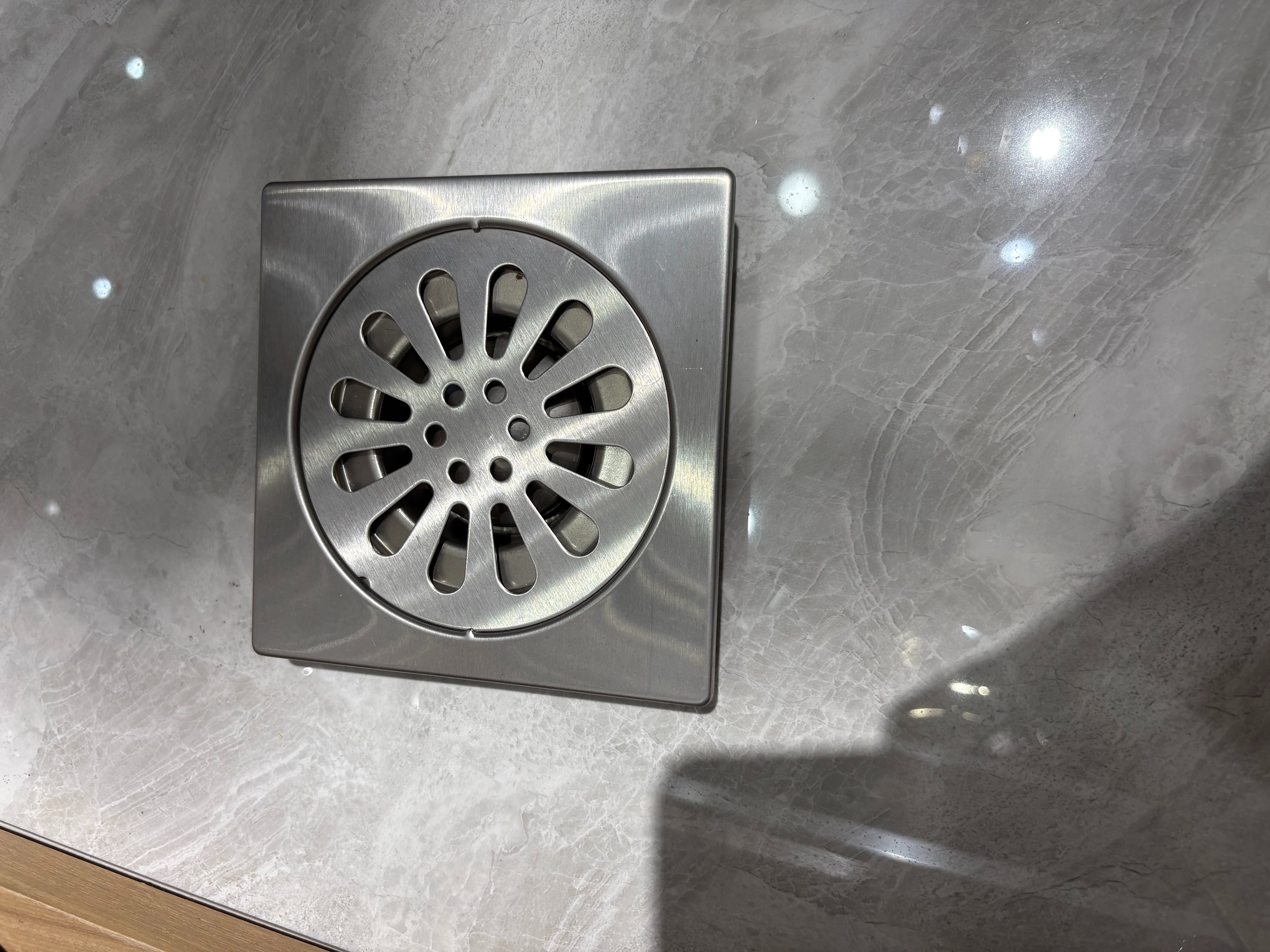 304 stainless steel core anti-odor cover for floor drain, dual-purpose for bathroom and washing machine, invisible anti-insect sealing ring for sewer Specification image