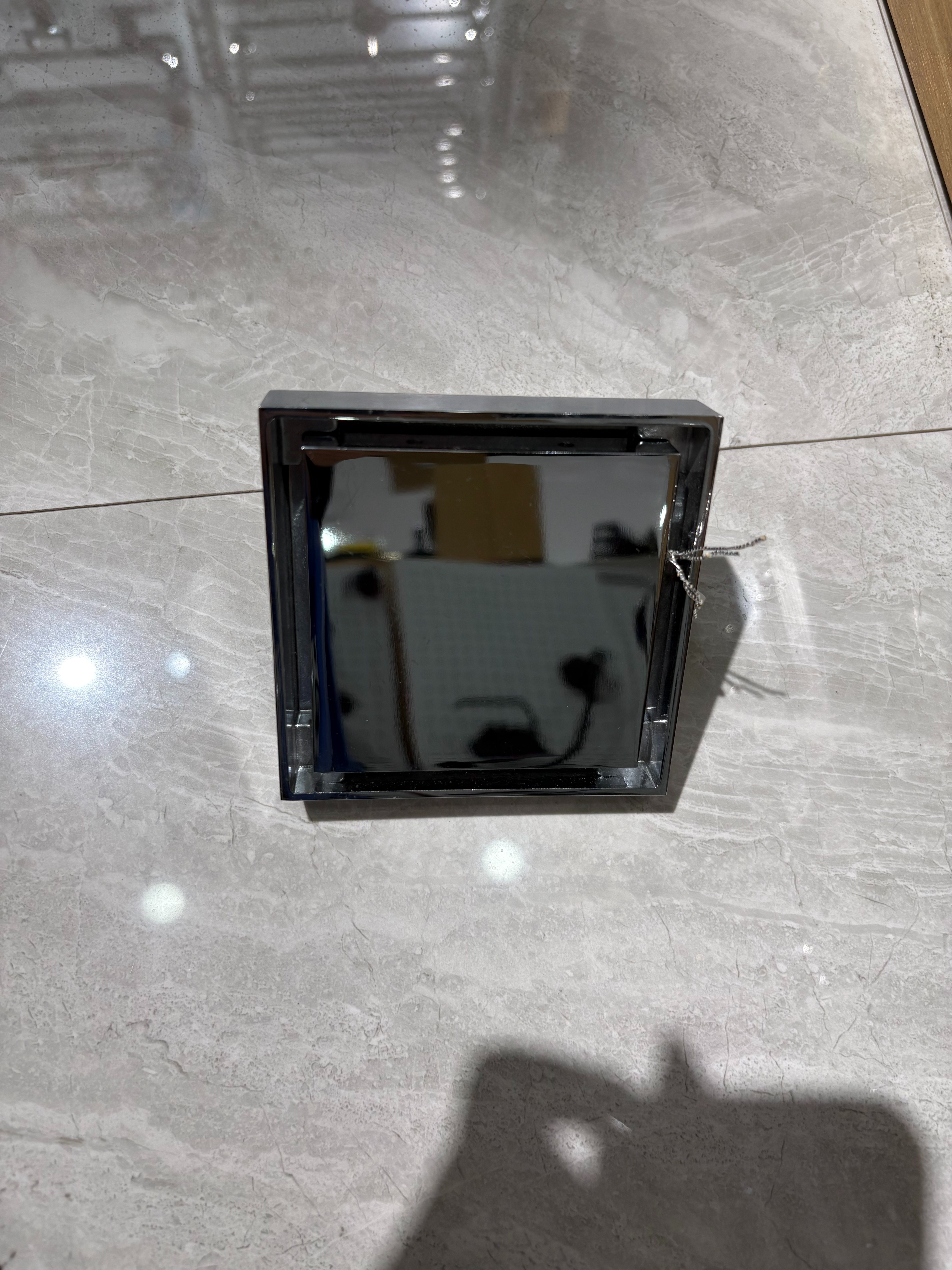 Thickened 304 stainless steel anti-odor floor drain, bathroom, toilet and washing machine dual-purpose anti-clogging and anti-insect floor drain, square details Picture