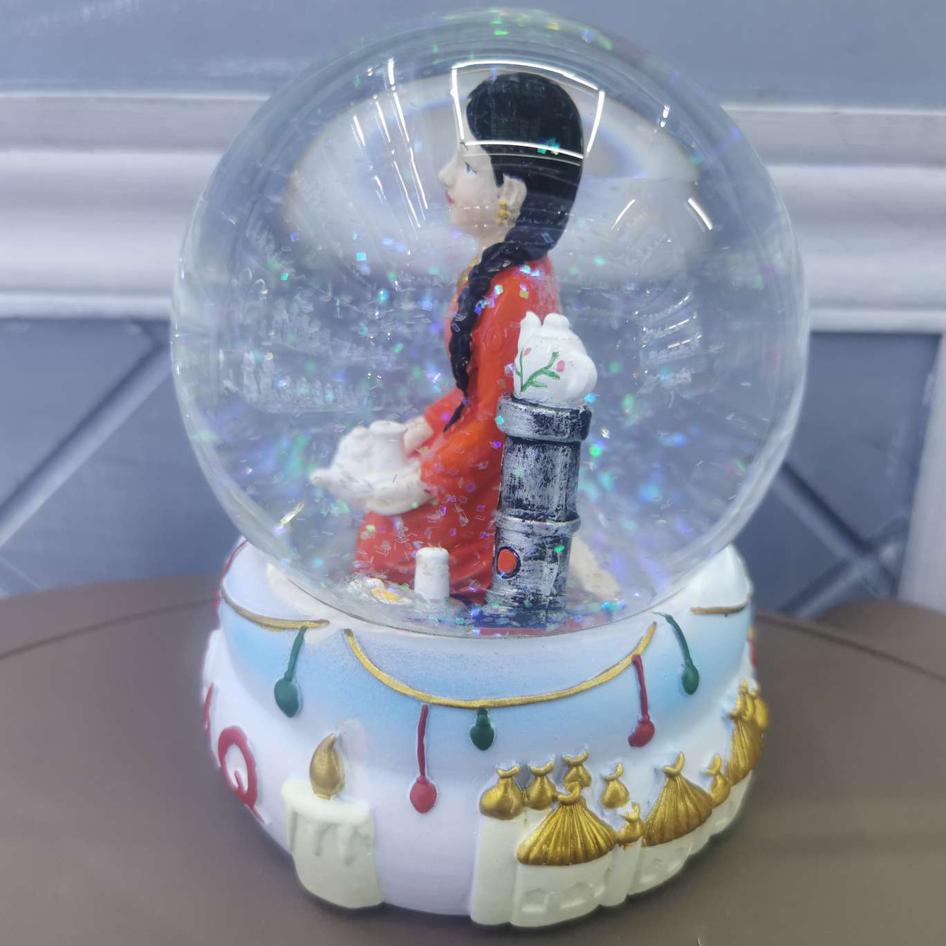 水晶球 伊拉克人物 家庭装饰 礼品 创意工艺摆件家居装饰礼品艺术品摆设精美手工制作产品图