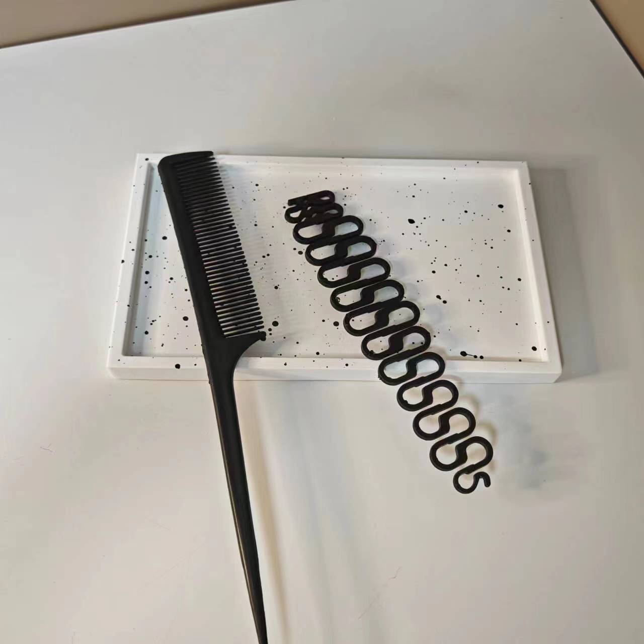 儿童盘发器四件套  儿童饰品拉发器儿童高颅顶蓬松夹多件套装详情3