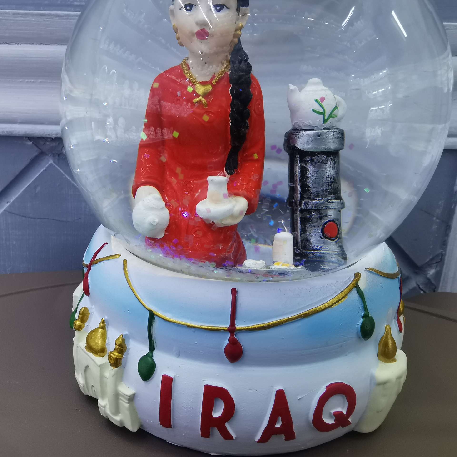 水晶球 伊拉克人物 家庭装饰 礼品 创意工艺摆件家居装饰礼品艺术品摆设精美手工制作详情图5