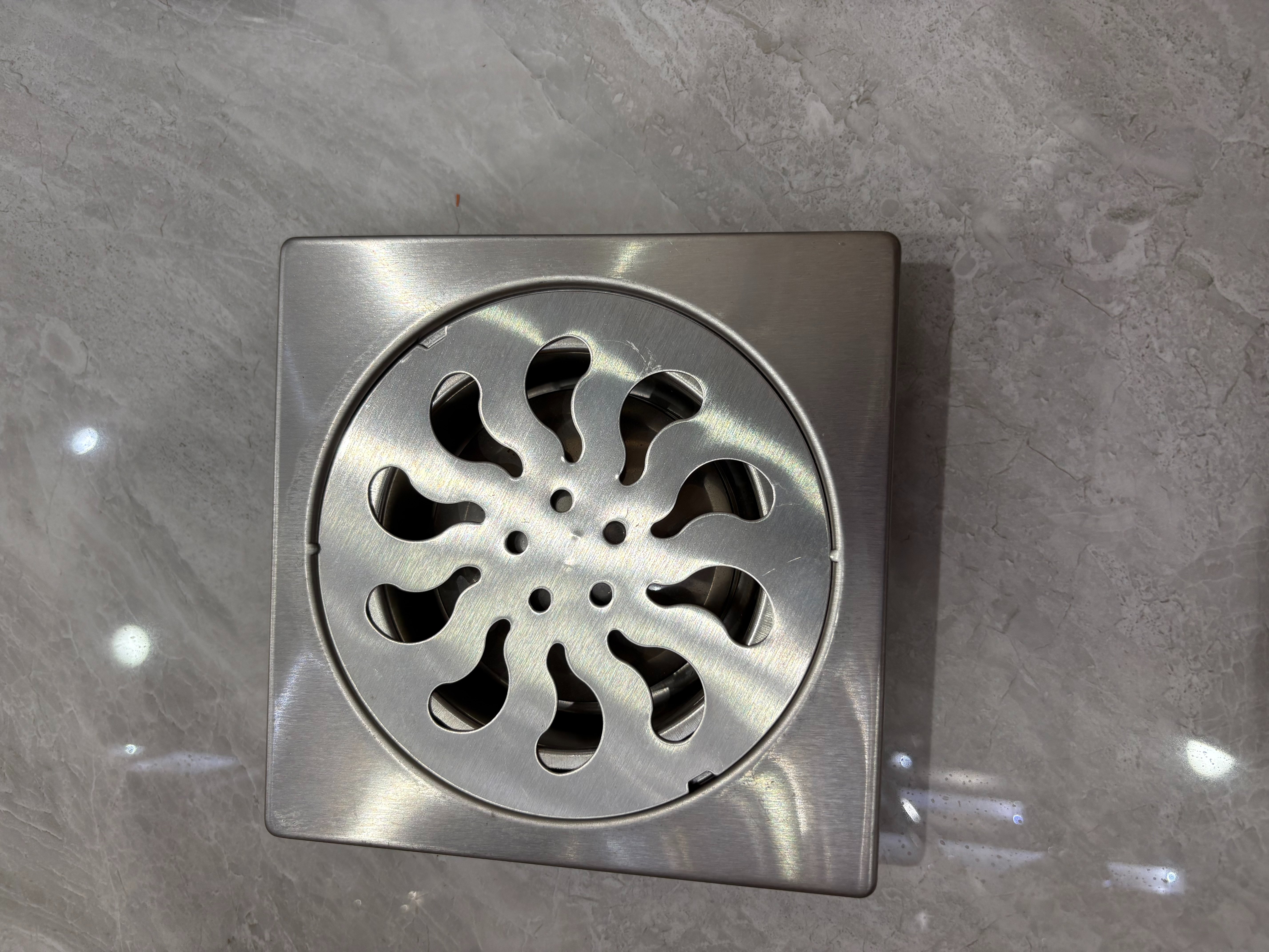 Stainless steel floor drain for bathroom, shower room, sewer, washing machine, anti-odor floor drain cover, toilet floor drain Specification image