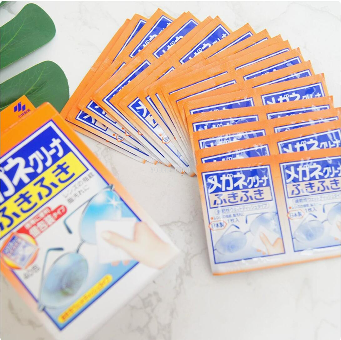 包邮！拿都雷SAXI进口穿戴甲清洁湿巾擦眼镜头镜布40片 小林制药详情4