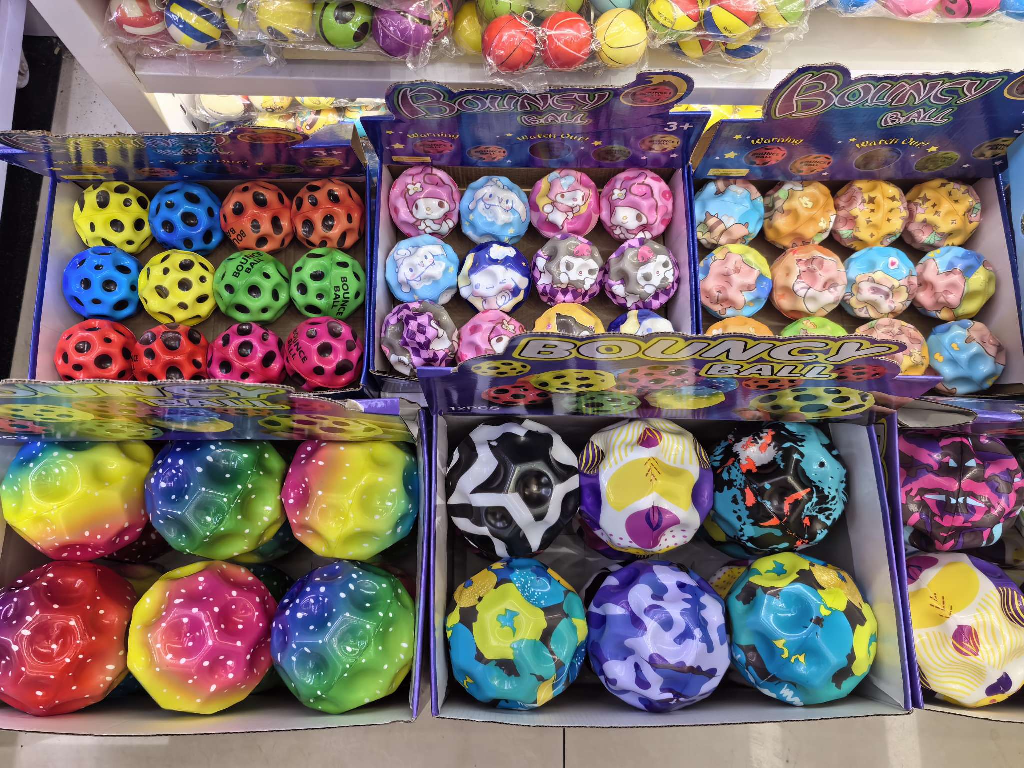 Factory direct sales of best-selling high-elasticity hole balls in various sizes, solid-color camouflage macaron color series, stress-relieving toys detail image 10